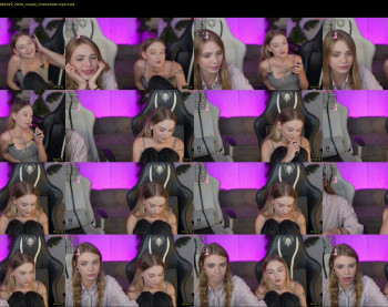 bright_diamonds_054 — 13 minute Chaturbate couple cam show recording, 720p, Aug 14, 2025