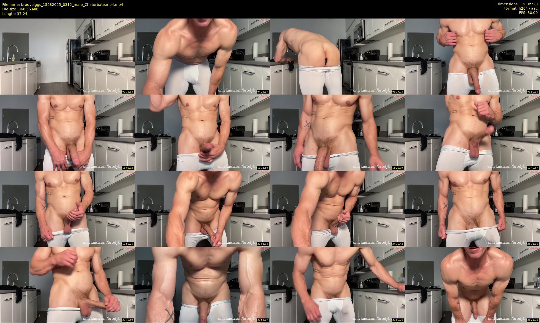 brodybiggs — 38 minute Chaturbate male cam show recording, 720p, Aug 15, 2025