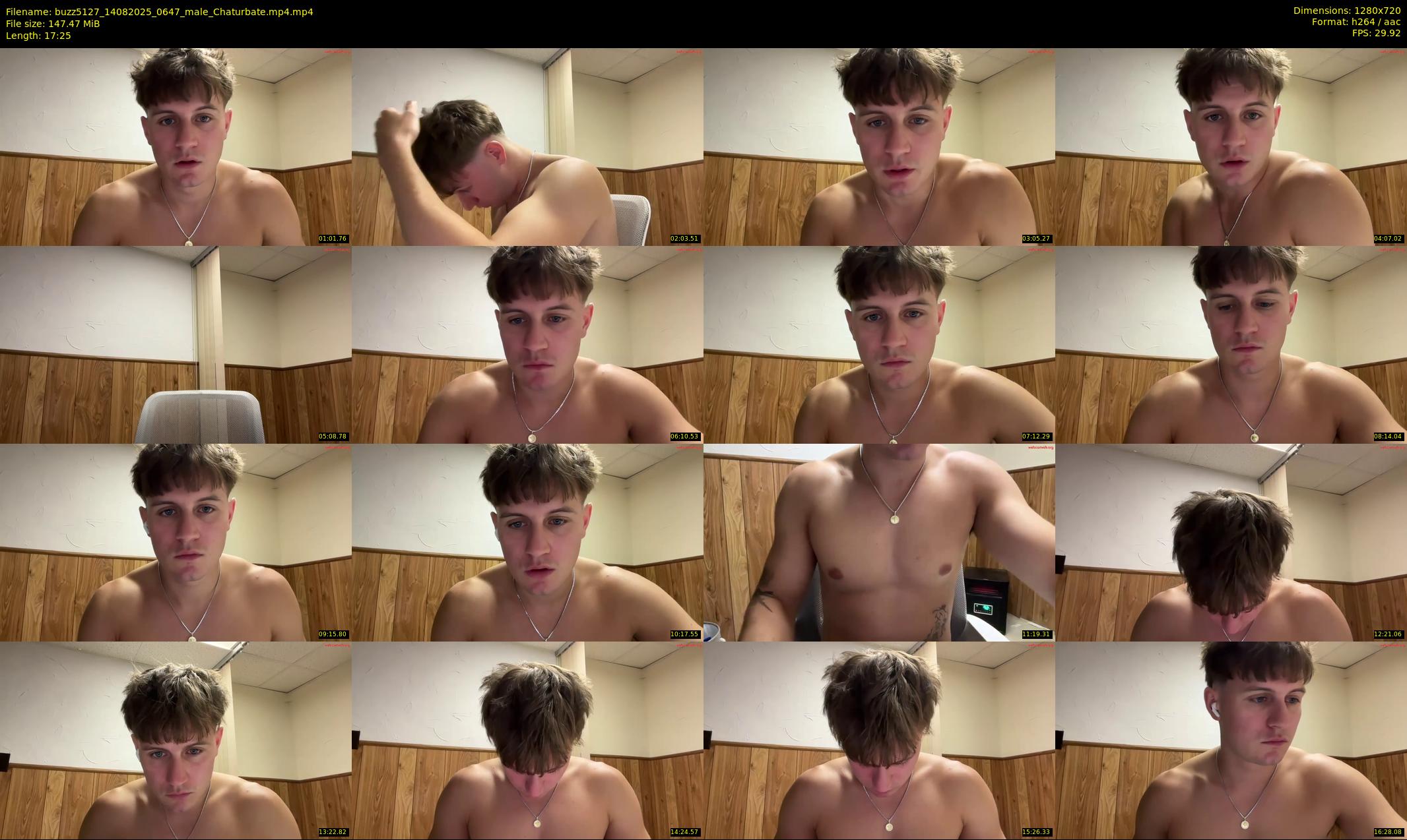 buzz5127 — 18 minute Chaturbate male cam show recording, 720p, Aug 14, 2025
