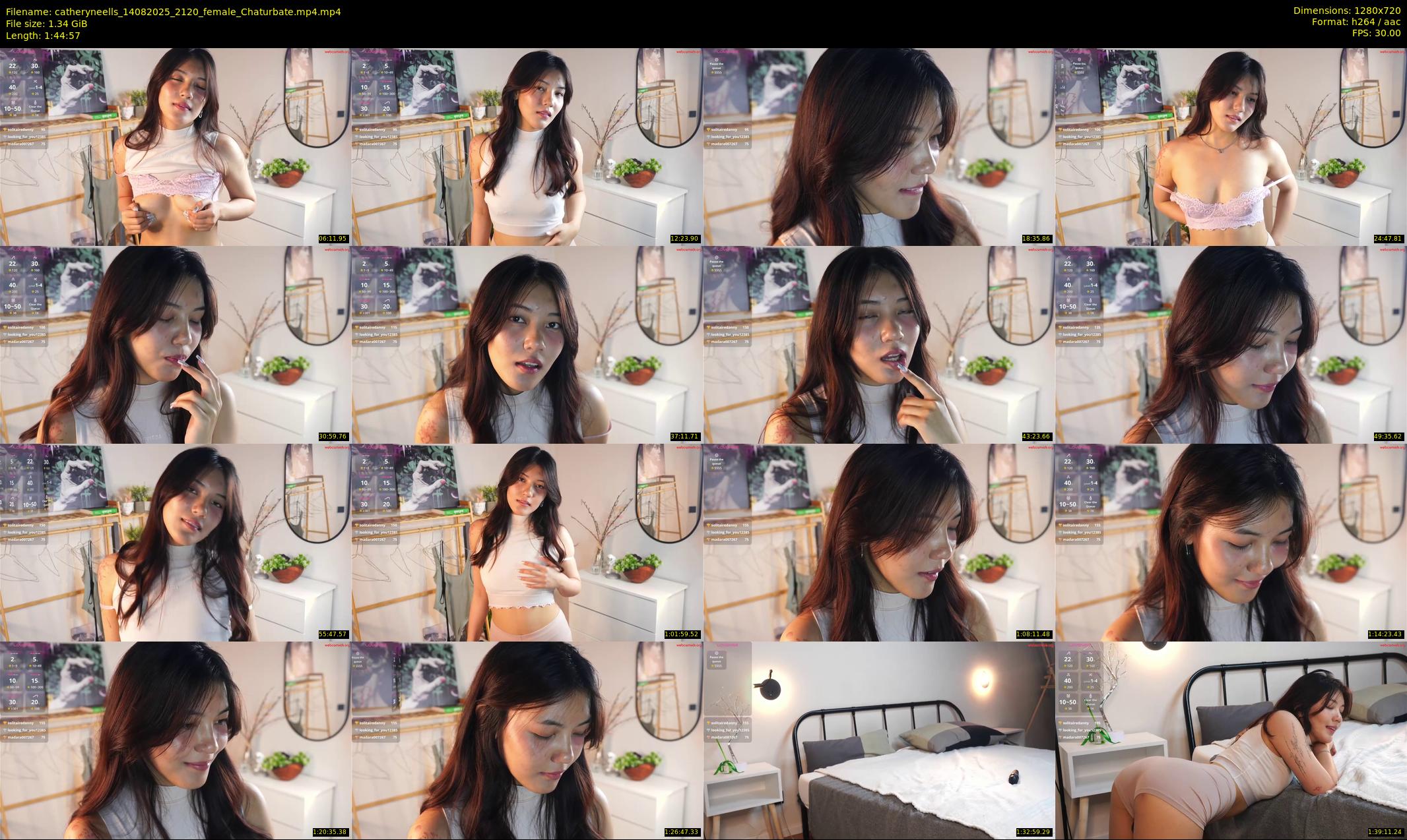 catheryneells — 105 minute Chaturbate female cam show recording, 720p, Aug 14, 2025