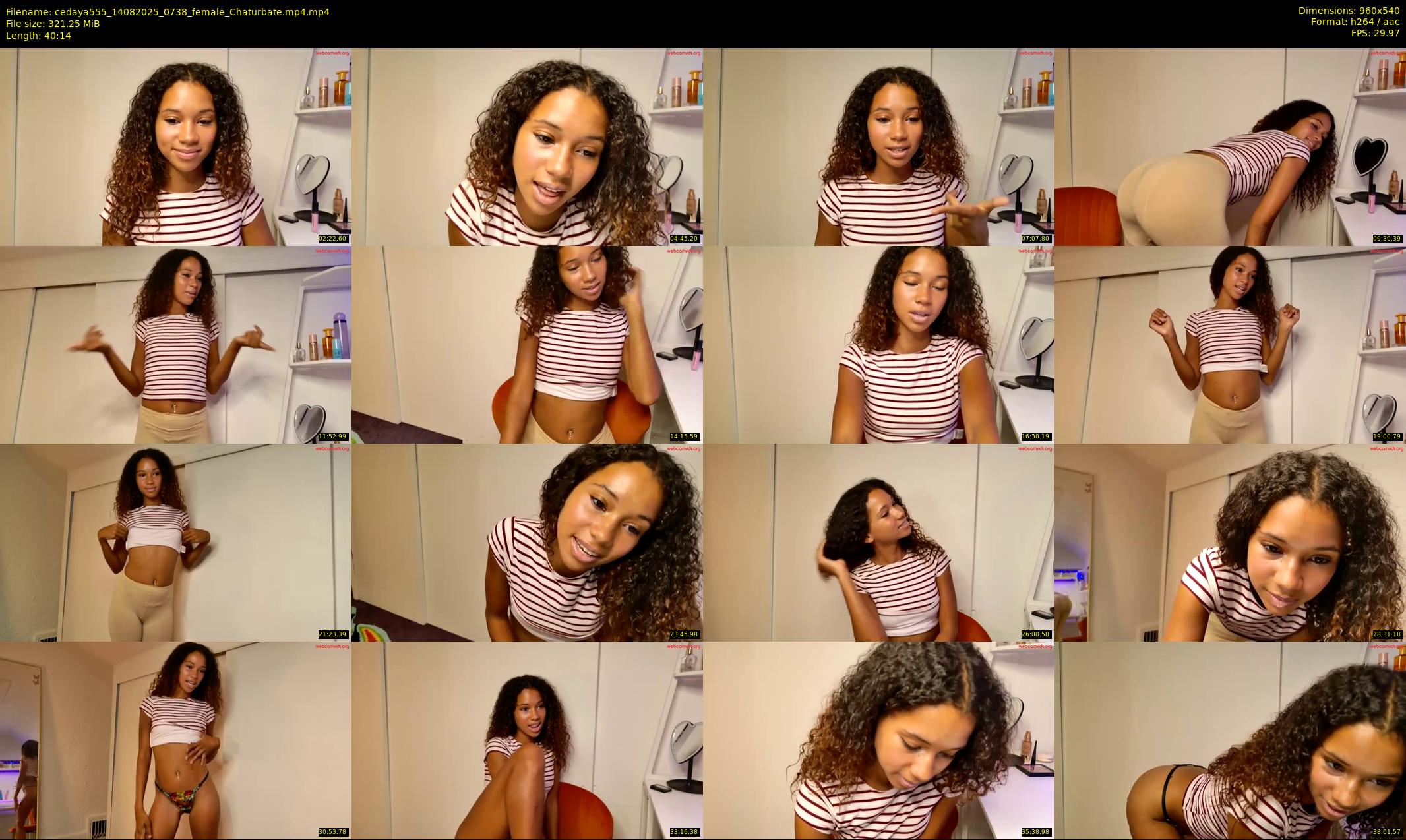 cedaya555 — 41 minute Chaturbate female cam show recording, 480p, Aug 14, 2025