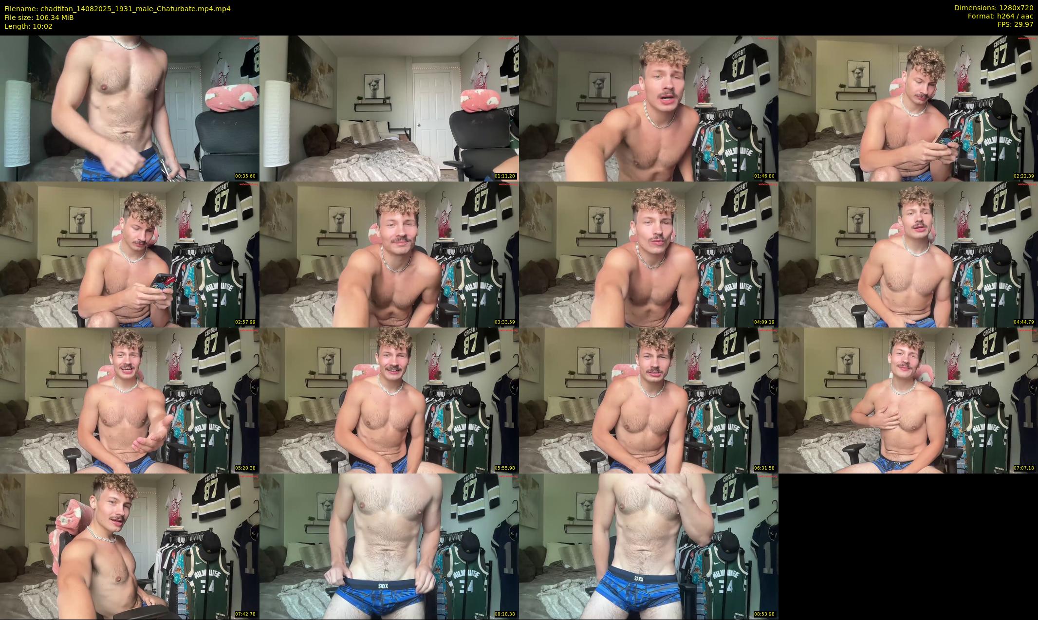 chadtitan — 11 minute Chaturbate male cam show recording, 720p, Aug 14, 2025