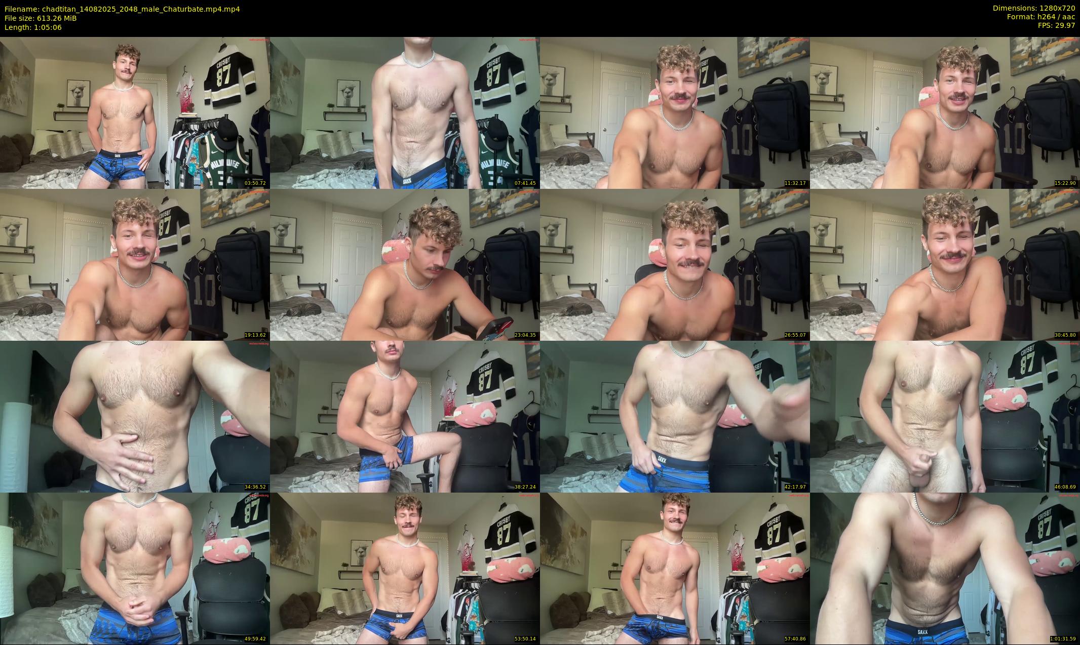 chadtitan — 66 minute Chaturbate male cam show recording, 720p, Aug 14, 2025