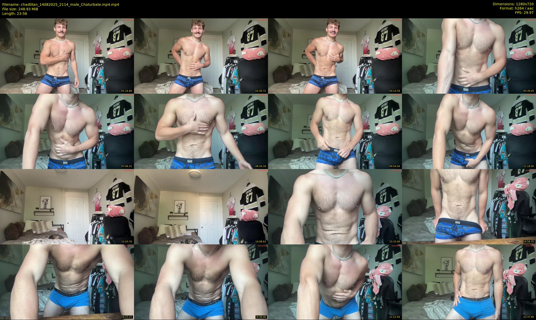 chadtitan — 24 minute Chaturbate male cam show recording, 720p, Aug 14, 2025