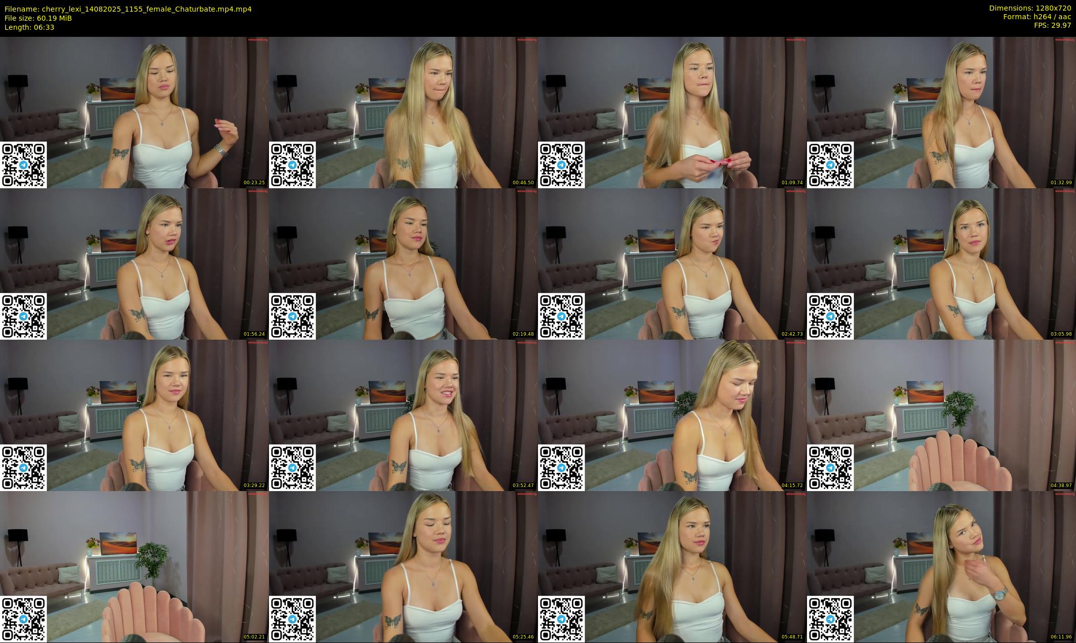 cherry_lexi — 7 minute Chaturbate female cam show recording, 720p, Aug 14, 2025