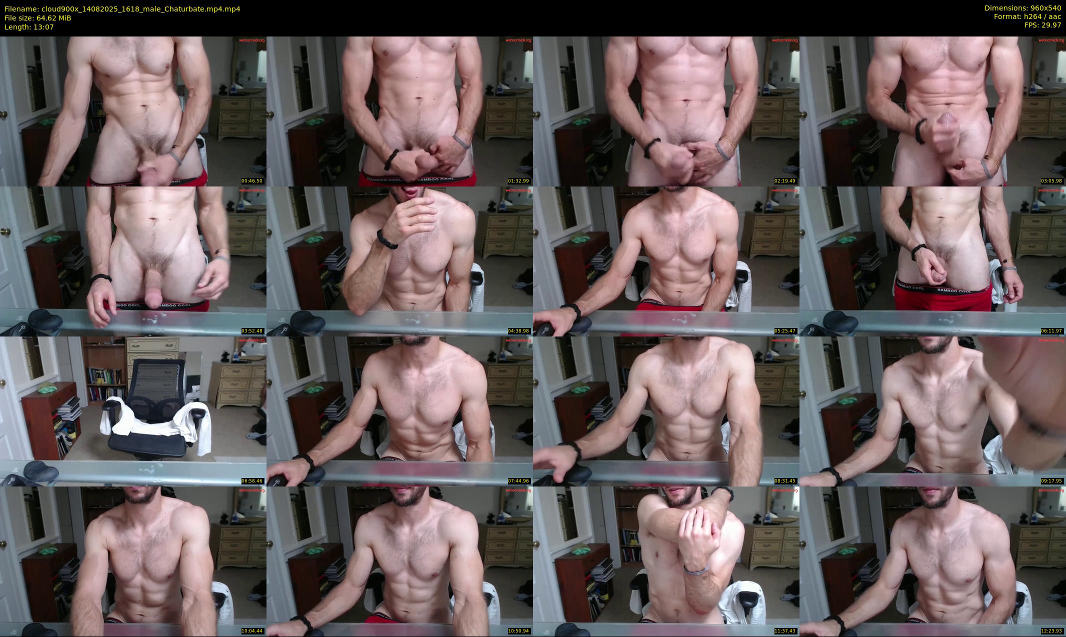 cloud900x — 14 minute Chaturbate male cam show recording, 480p, Aug 14, 2025