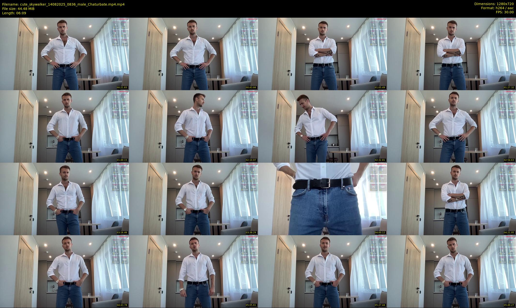 cute_skywalker — 7 minute Chaturbate male cam show recording, 720p, Aug 14, 2025