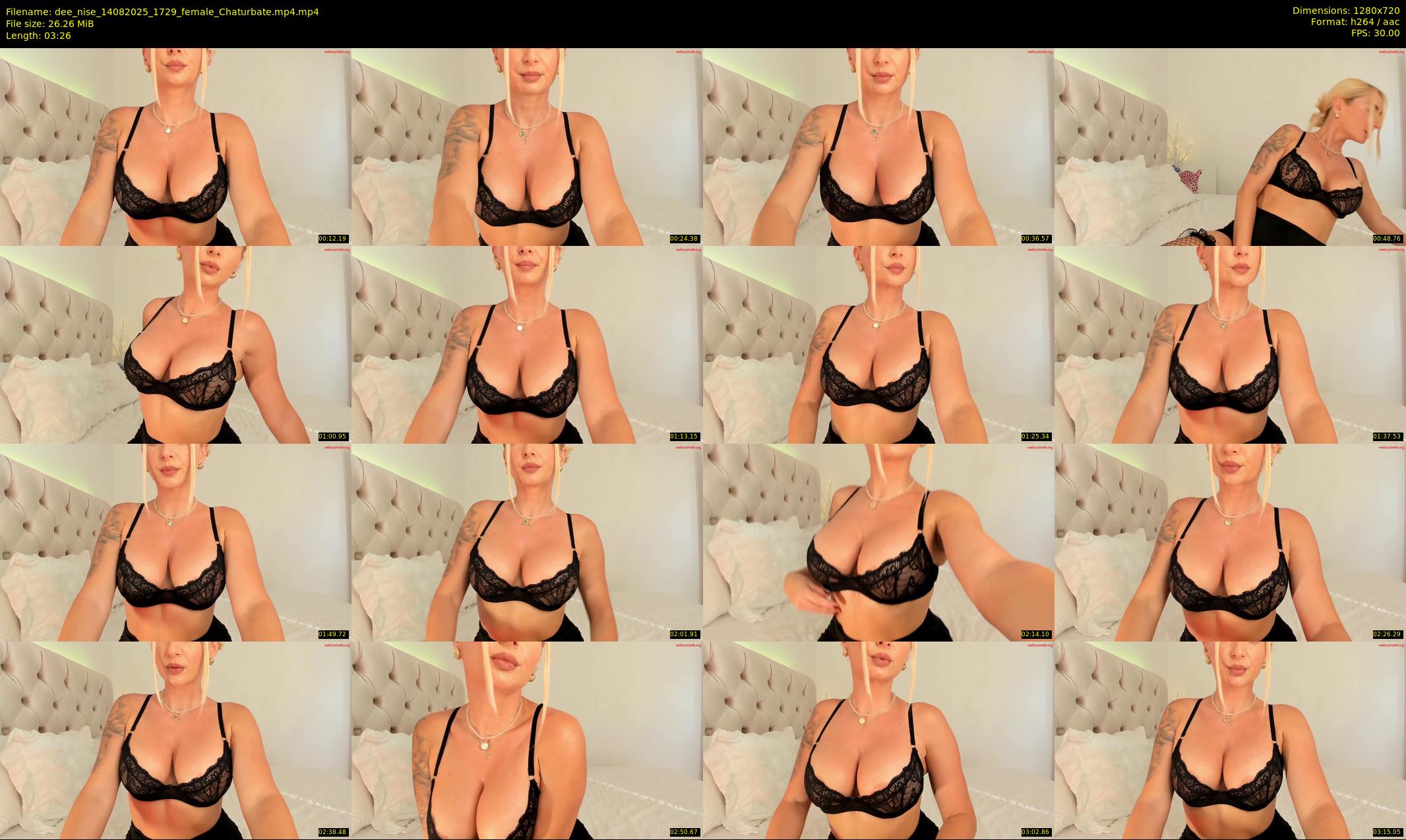 dee_nise — 4 minute Chaturbate female cam show recording, 720p, Aug 14, 2025