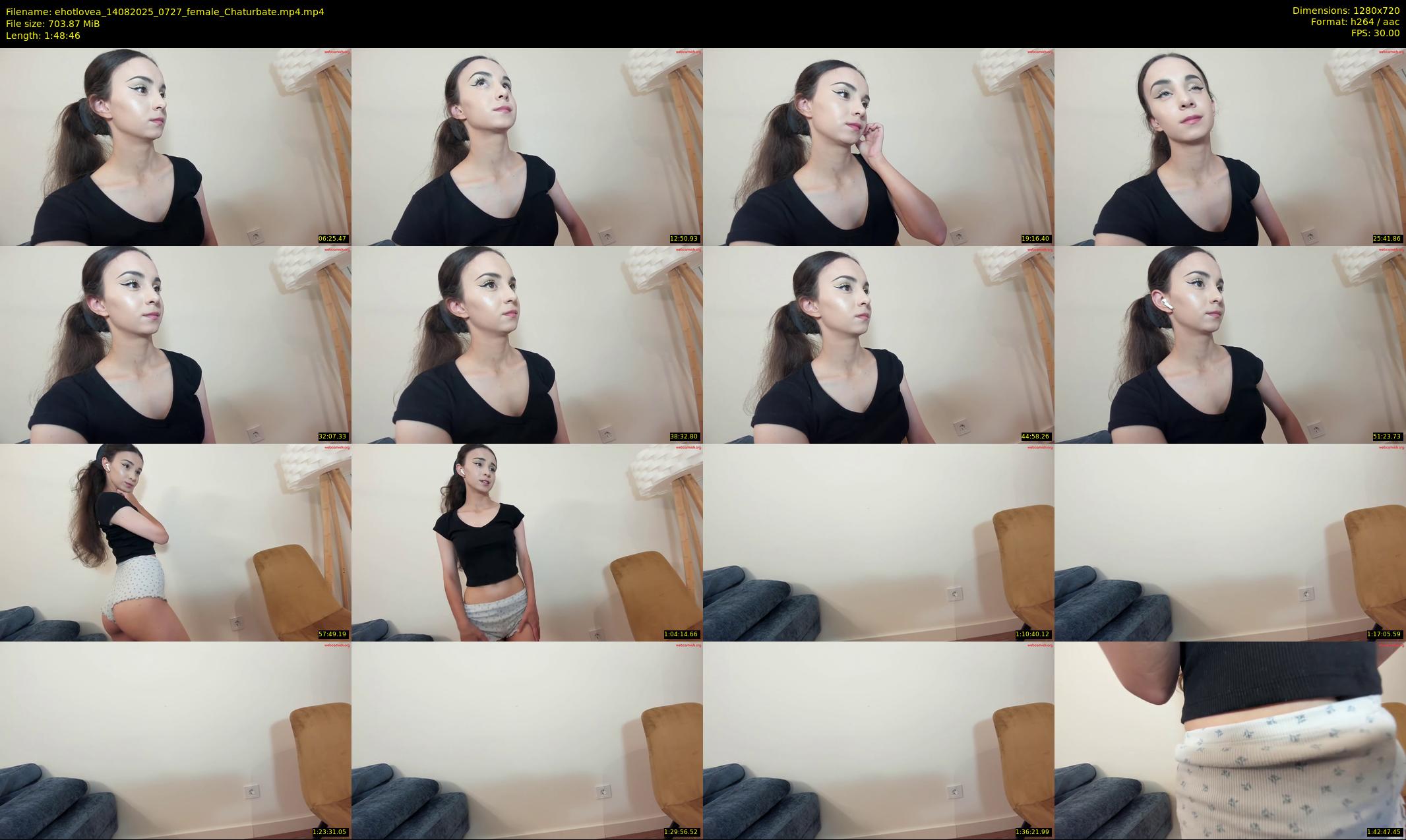 ehotlovea — 109 minute Chaturbate female cam show recording, 720p, Aug 14, 2025