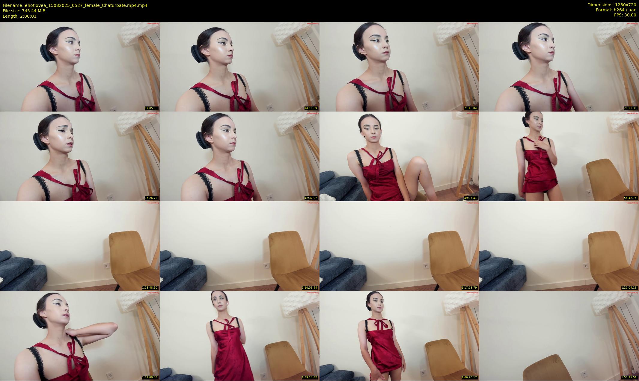 ehotlovea — 121 minute Chaturbate female cam show recording, 720p, Aug 15, 2025