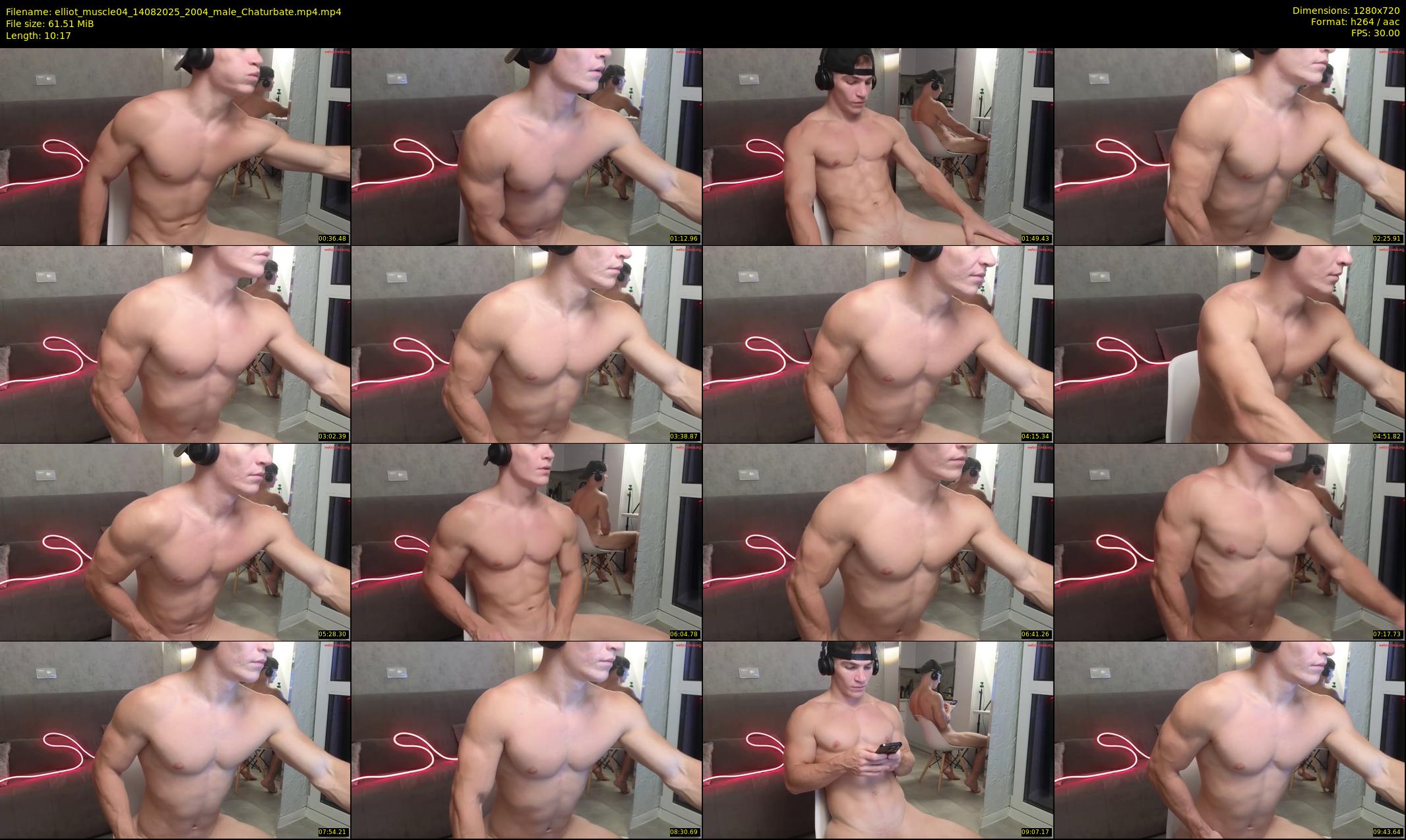 elliot_muscle04 — 11 minute Chaturbate male cam show recording, 720p, Aug 14, 2025