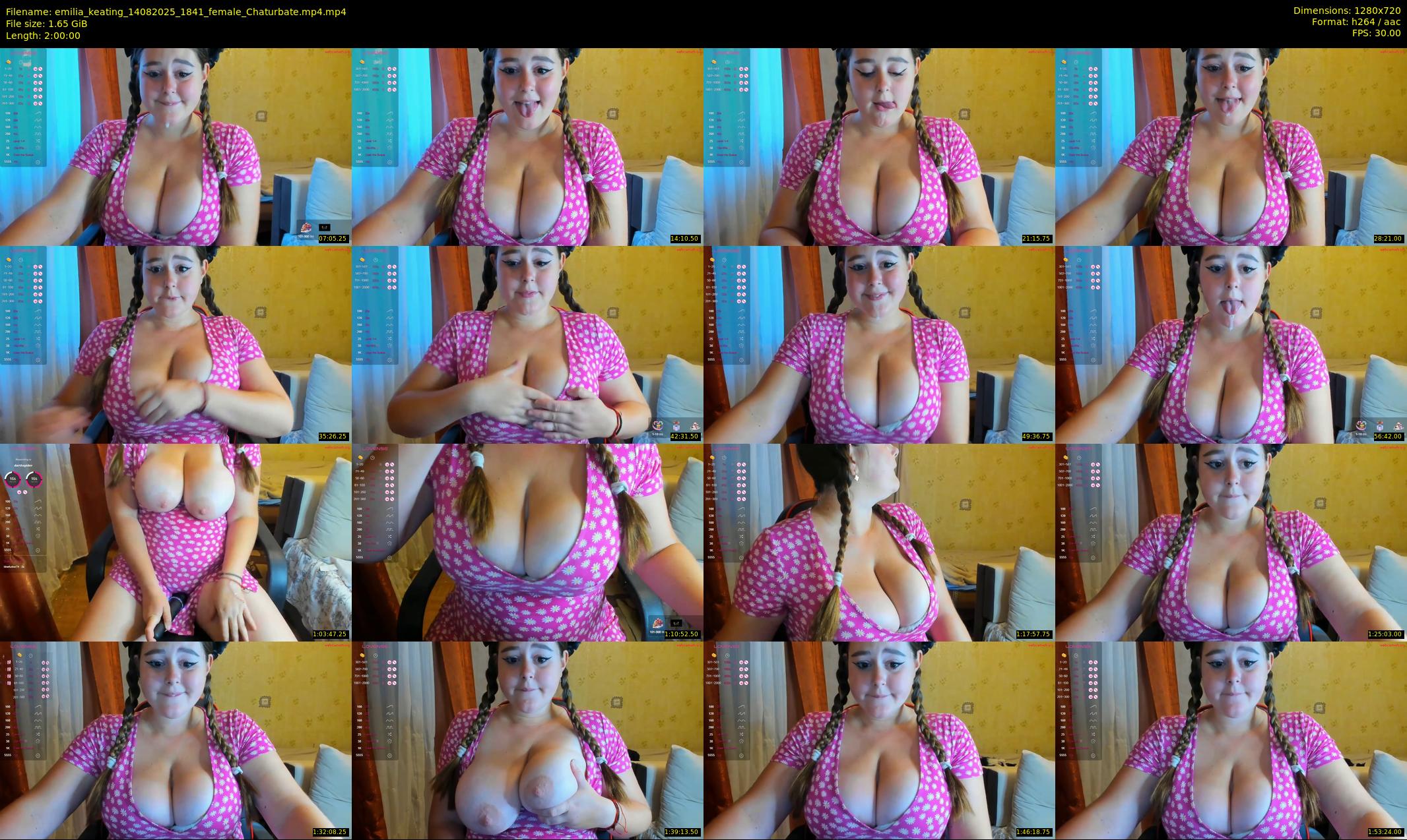 emilia_keating — 120 minute Chaturbate female cam show recording, 720p, Aug 14, 2025