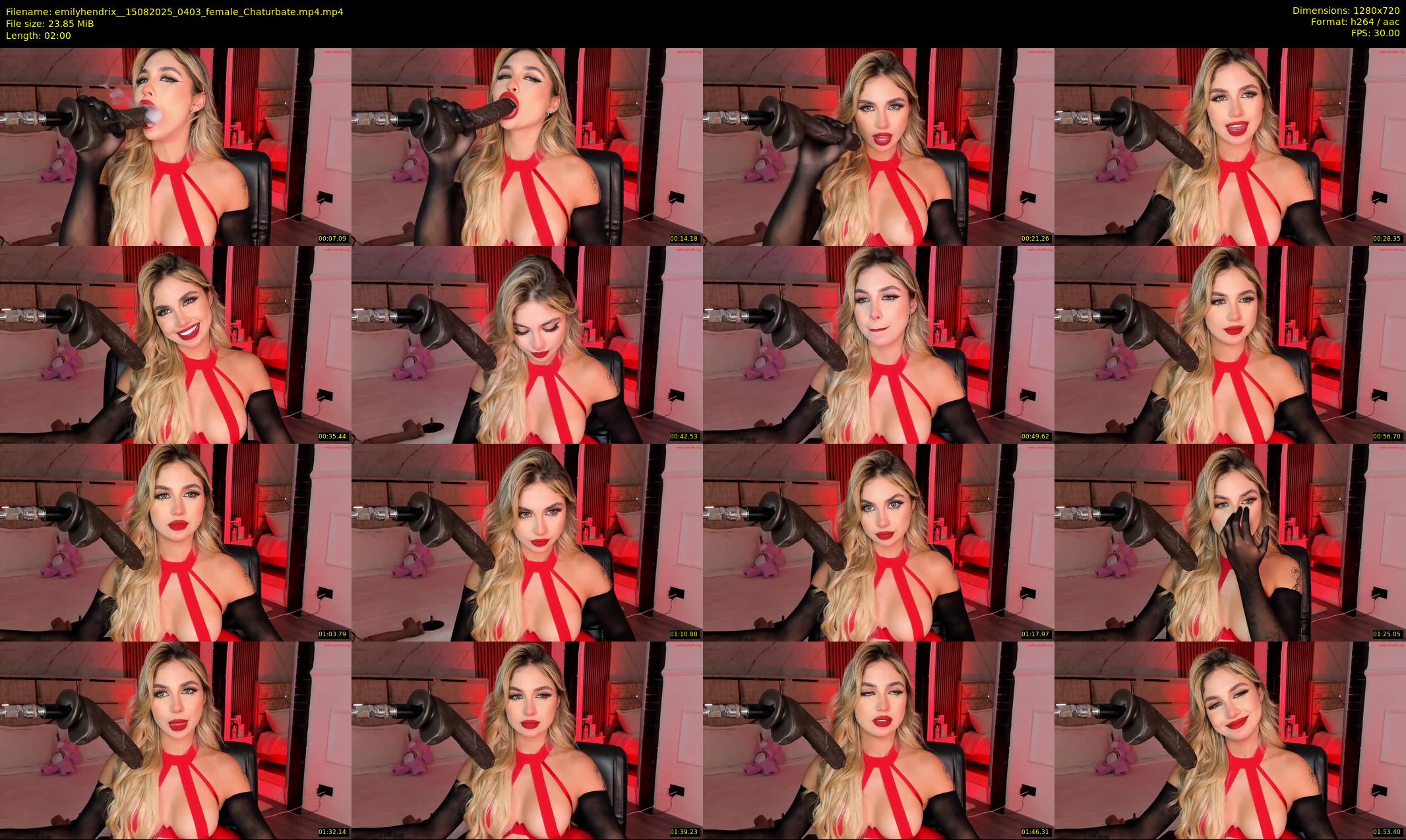 emilyhendrix_ — 2 minute Chaturbate couple cam show recording, 720p, Aug 15, 2025