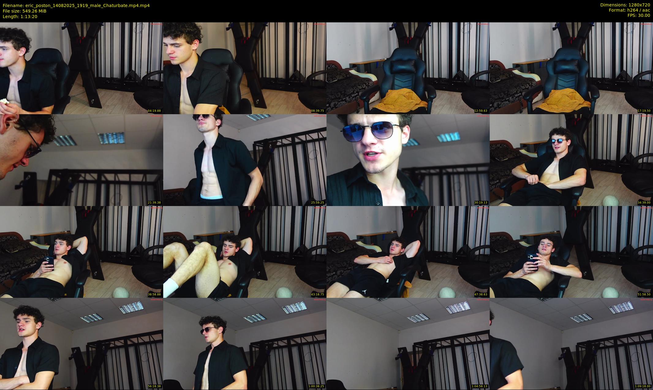 eric_poston — 74 minute Chaturbate male cam show recording, 720p, Aug 14, 2025