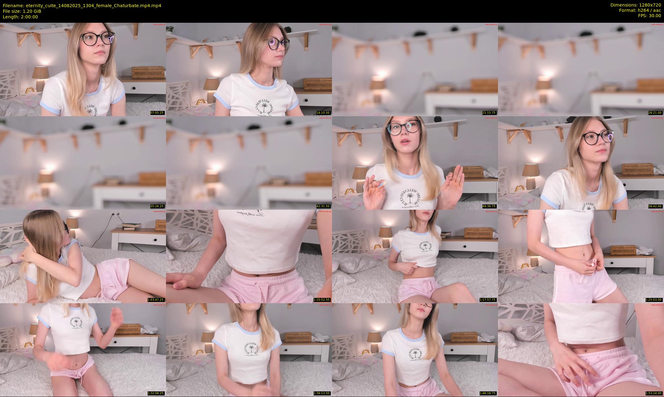 eternity_cuite — 120 minute Chaturbate female cam show recording, 720p, Aug 14, 2025