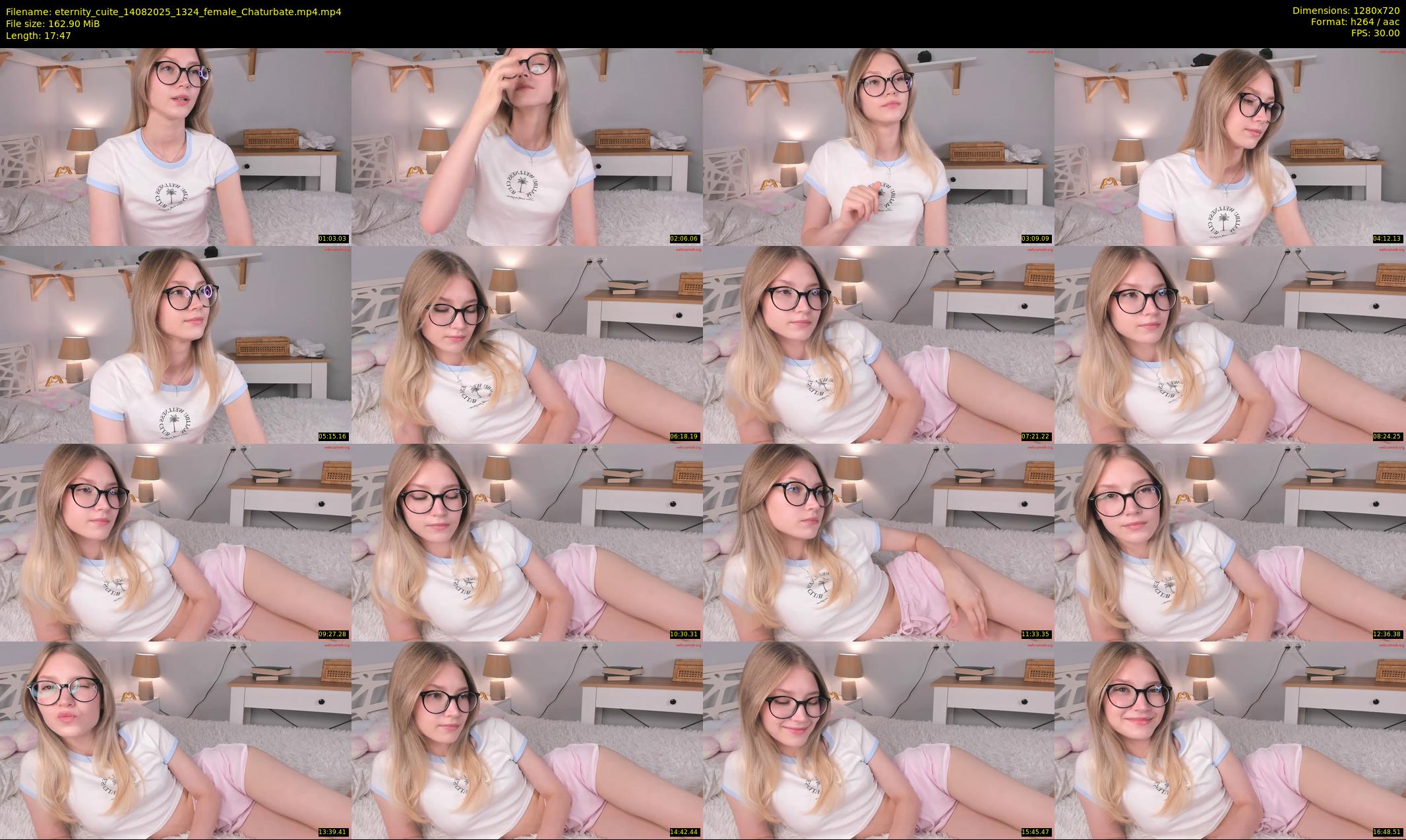 eternity_cuite — 18 minute Chaturbate female cam show recording, 720p, Aug 14, 2025