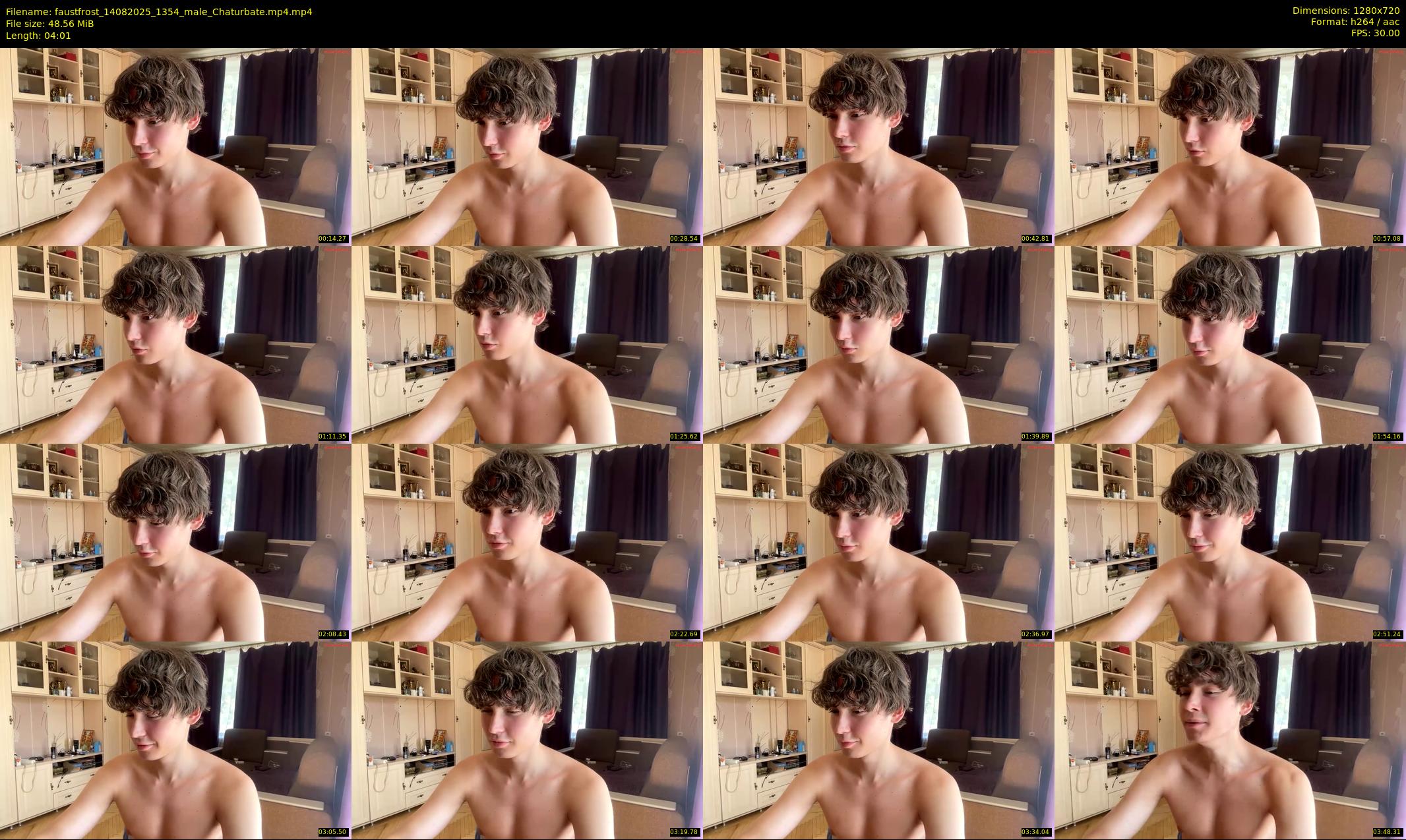 faustfrost — 5 minute Chaturbate male cam show recording, 720p, Aug 14, 2025