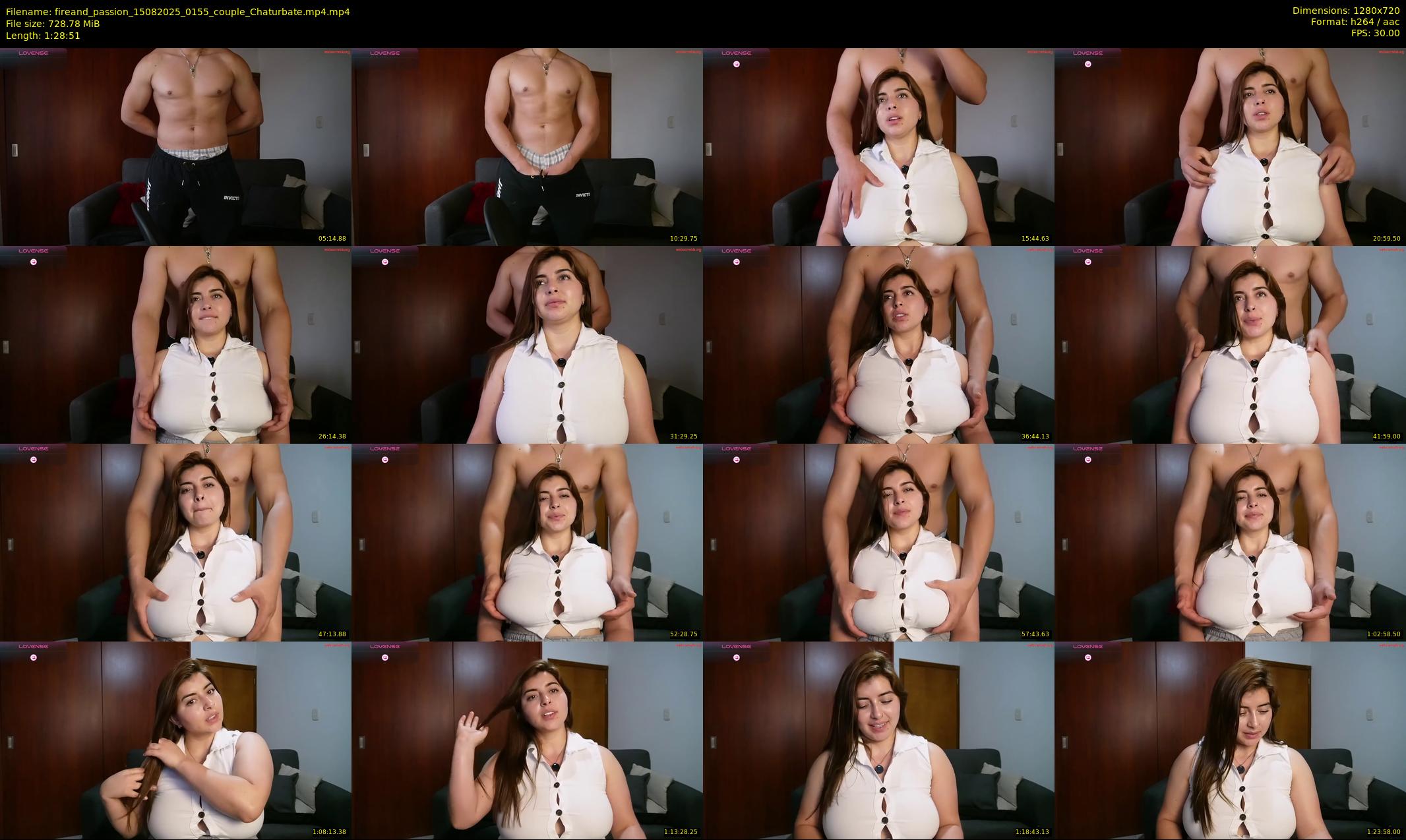 fireand_passion — 89 minute Chaturbate couple cam show recording, 720p, Aug 15, 2025