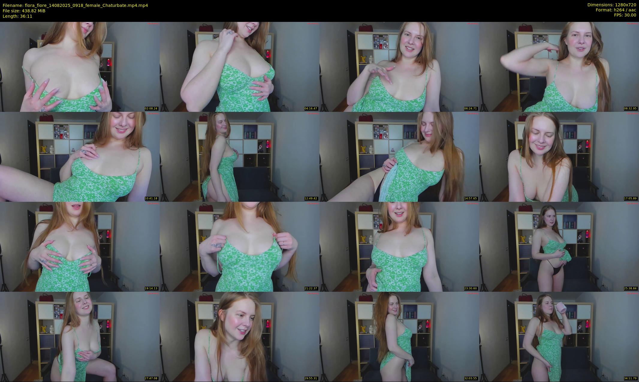 flora_fiore — 37 minute Chaturbate female cam show recording, 720p, Aug 14, 2025