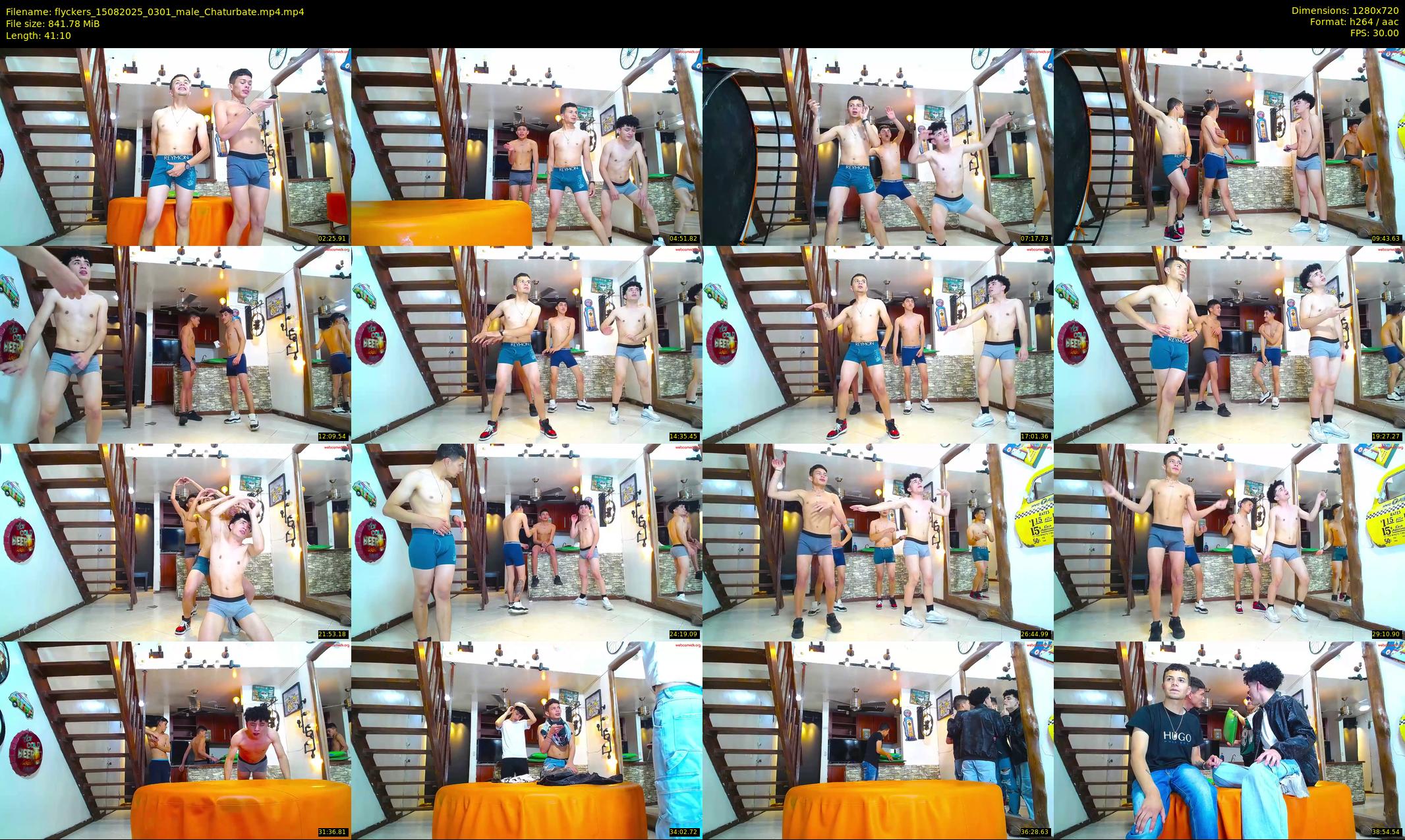 flyckers — 42 minute Chaturbate male cam show recording, 720p, Aug 15, 2025