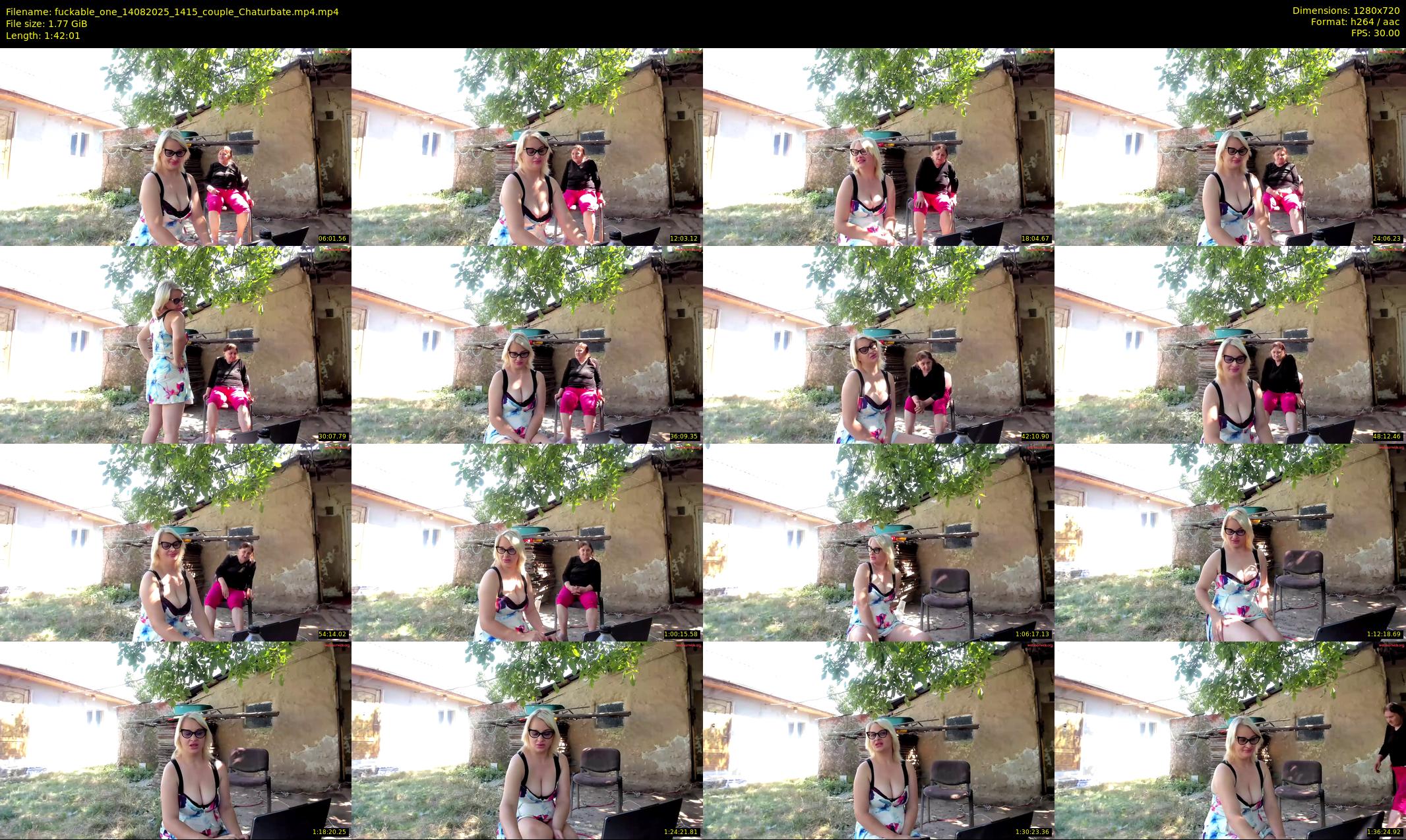 fuckable_one — 103 minute Chaturbate couple cam show recording, 720p, Aug 14, 2025