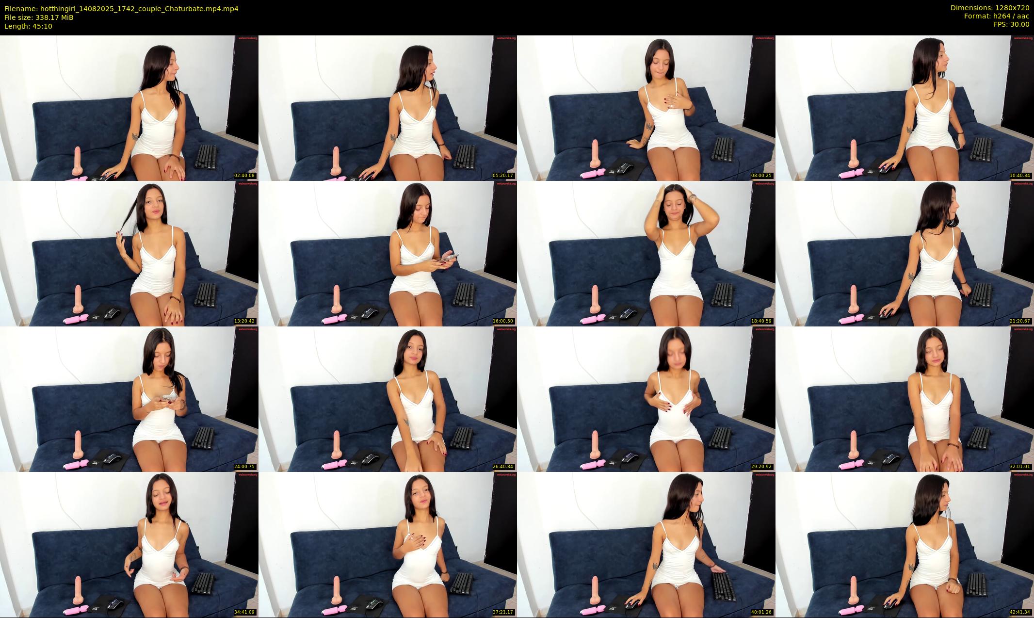hotthingirl — 46 minute Chaturbate couple cam show recording, 720p, Aug 14, 2025