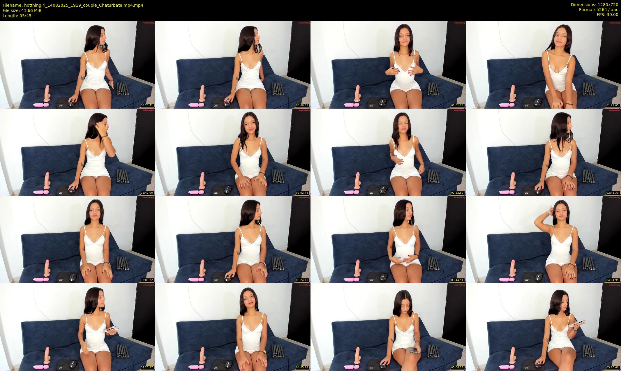 hotthingirl — 6 minute Chaturbate couple cam show recording, 720p, Aug 14, 2025