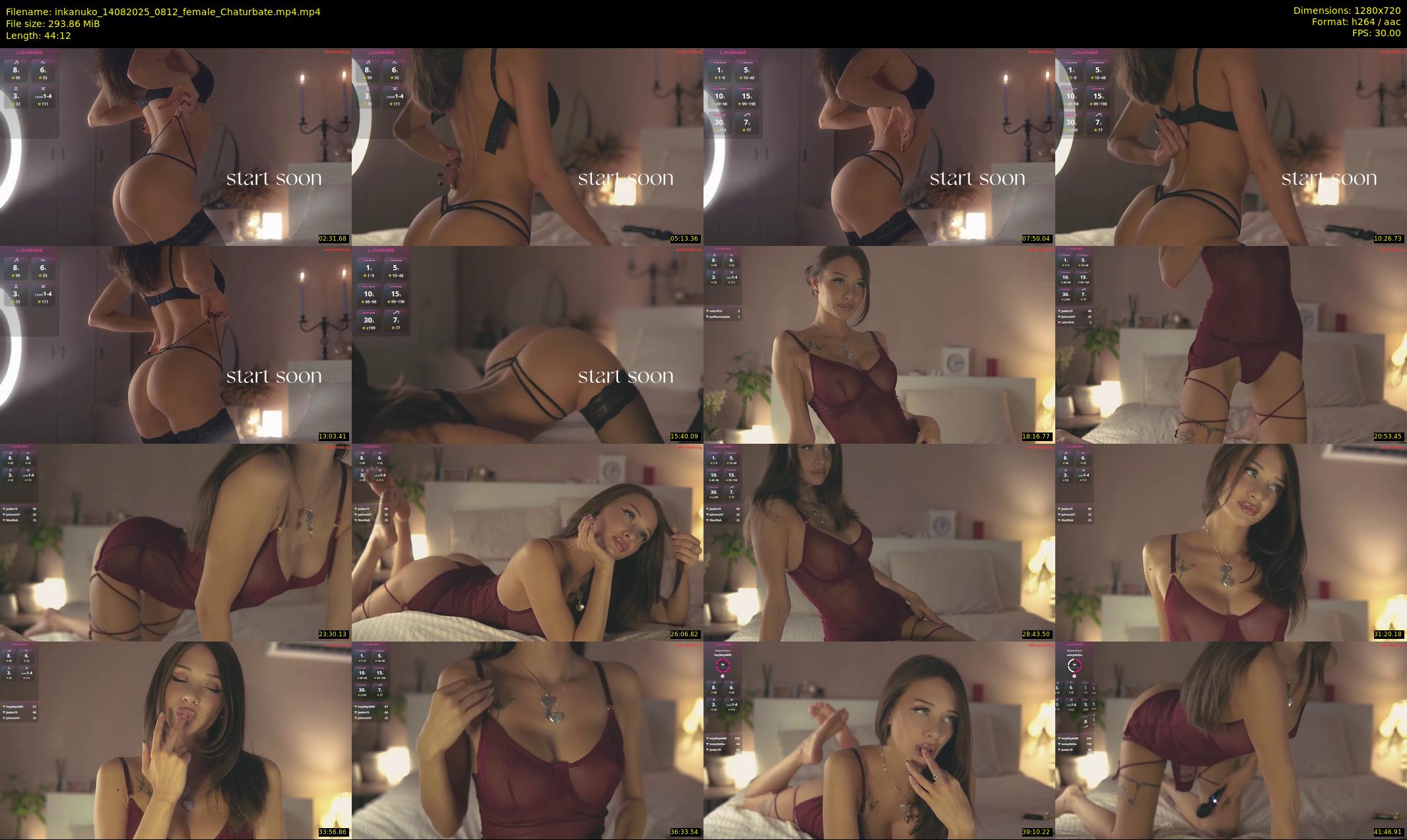 inkanuko — 45 minute Chaturbate couple cam show recording, 720p, Aug 14, 2025