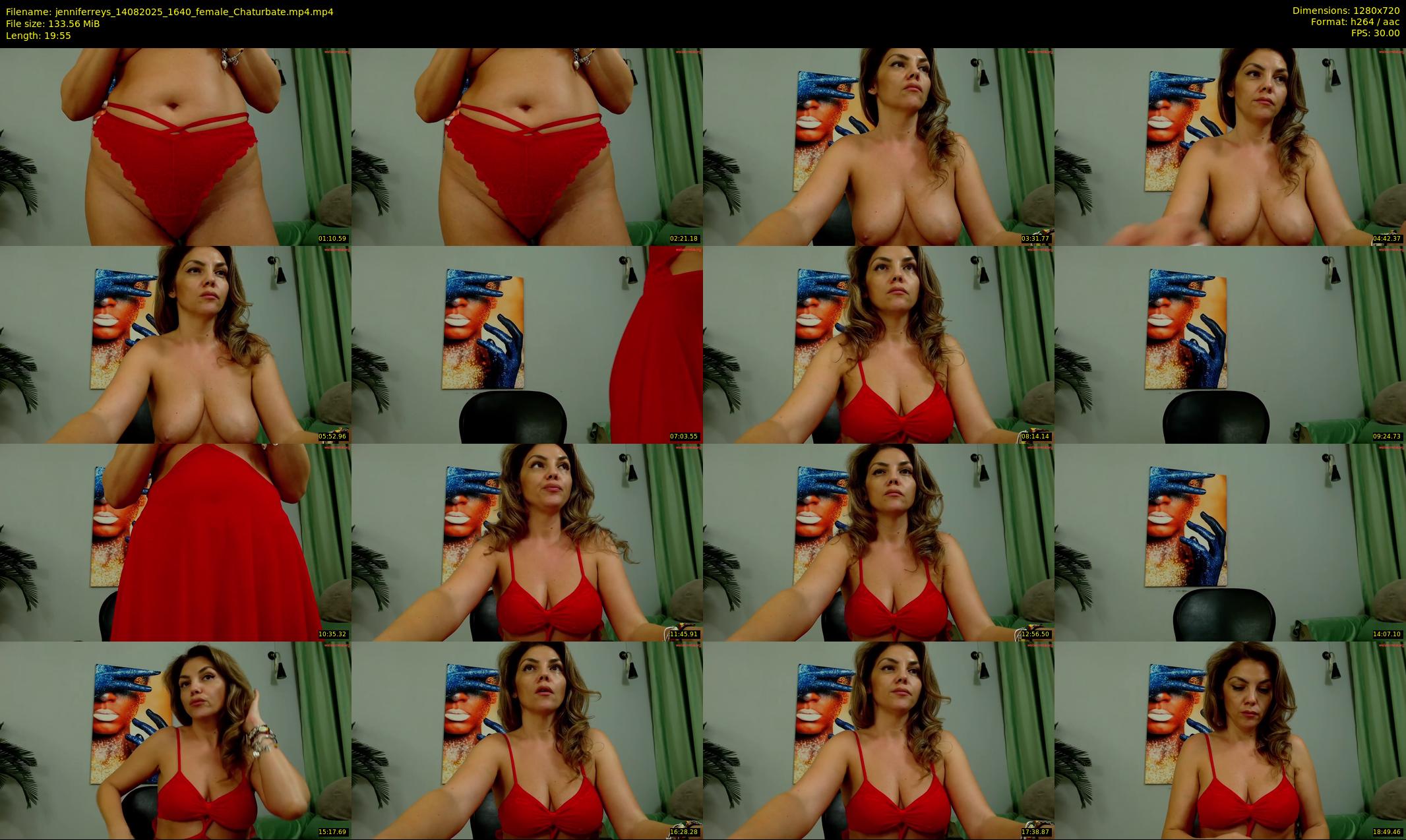 jenniferreys — 20 minute Chaturbate female cam show recording, 720p, Aug 14, 2025