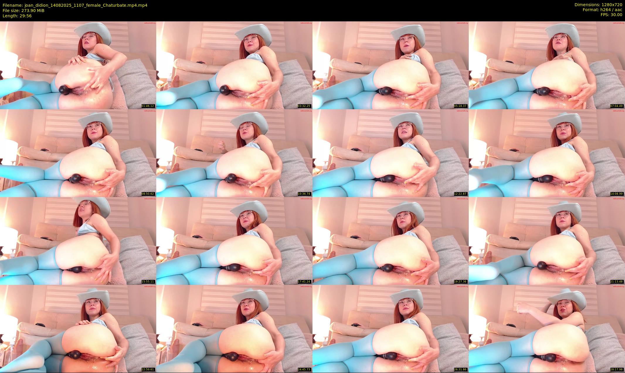 joan_didion — 30 minute Chaturbate female cam show recording, 720p, Aug 14, 2025