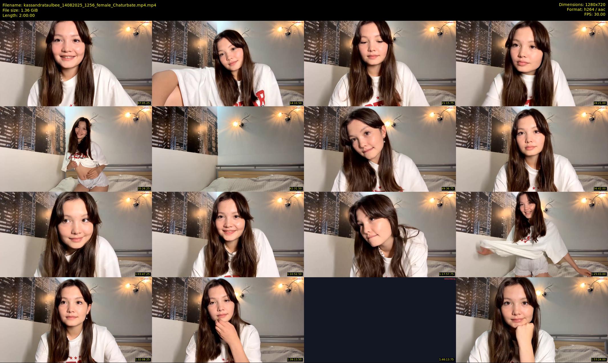 kassandrataulbee — 120 minute Chaturbate female cam show recording, 720p, Aug 14, 2025