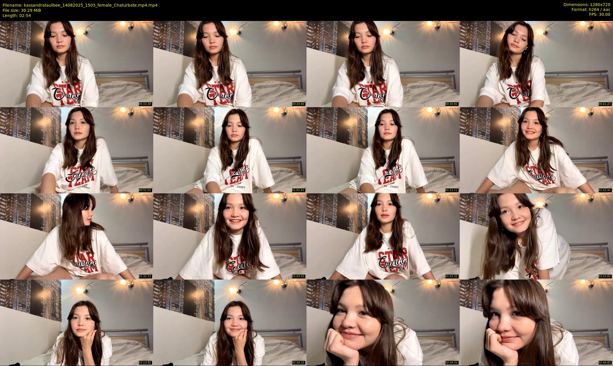 kassandrataulbee — 3 minute Chaturbate female cam show recording, 720p, Aug 14, 2025
