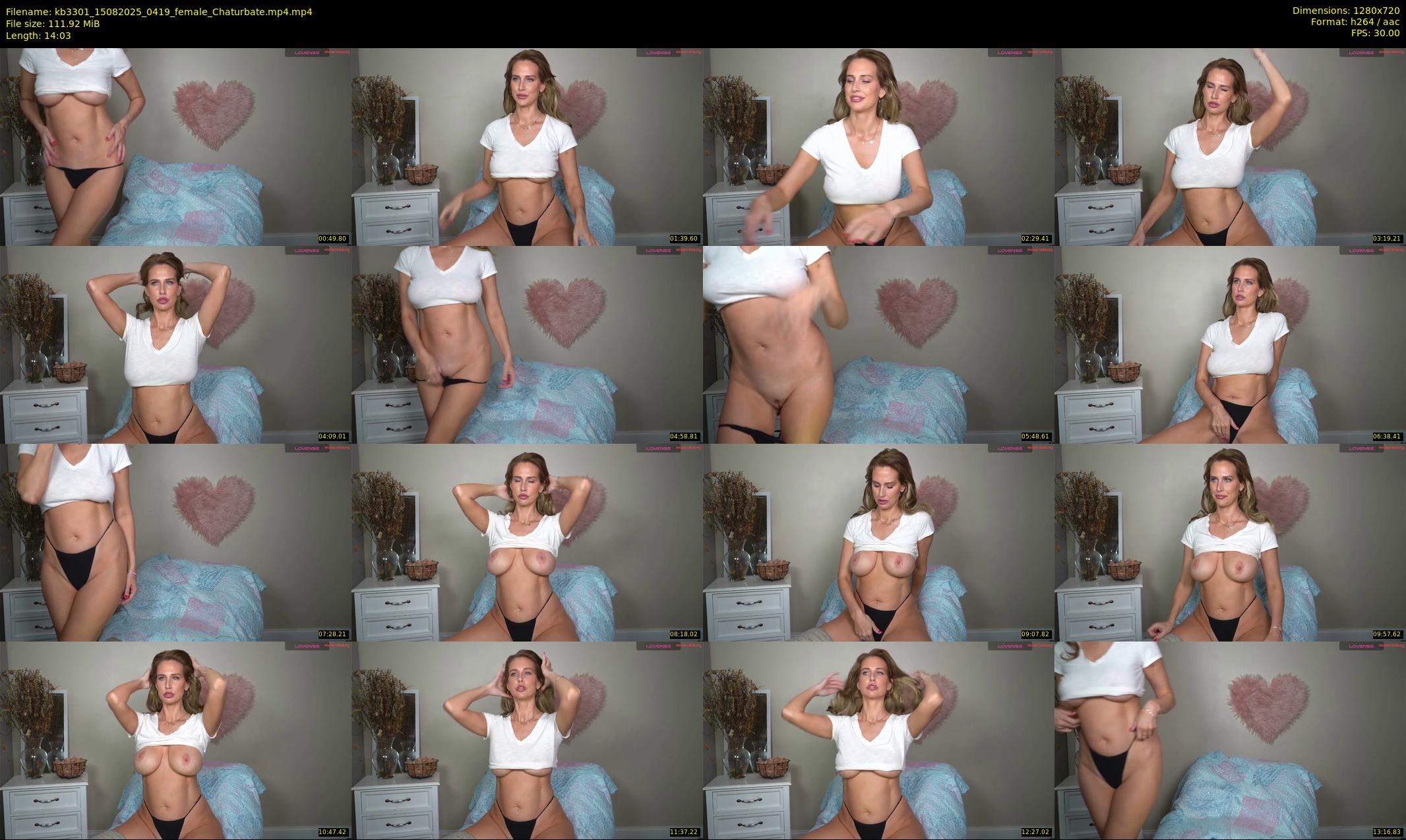 kb3301 — 15 minute Chaturbate couple cam show recording, 720p, Aug 15, 2025