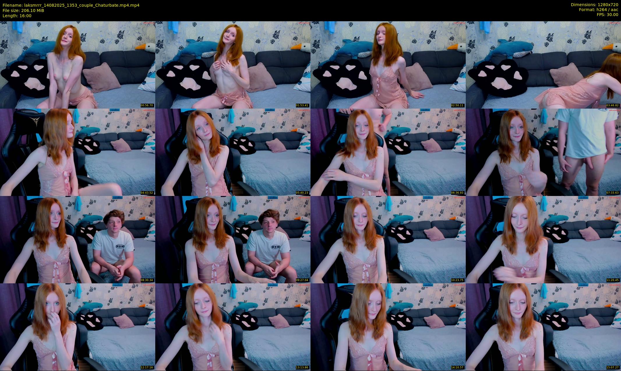 laksmrrr — 16 minute Chaturbate couple cam show recording, 720p, Aug 14, 2025