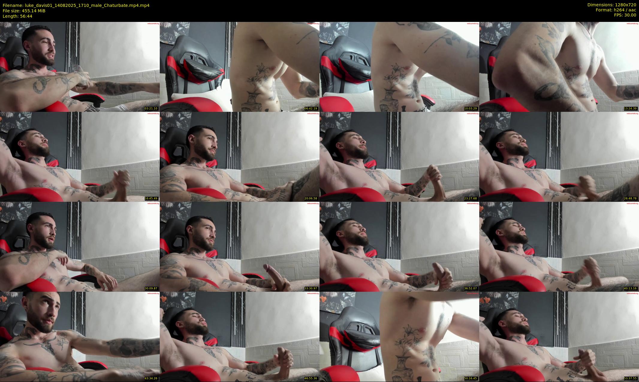 luke_davis01 — 57 minute Chaturbate male cam show recording, 720p, Aug 14, 2025