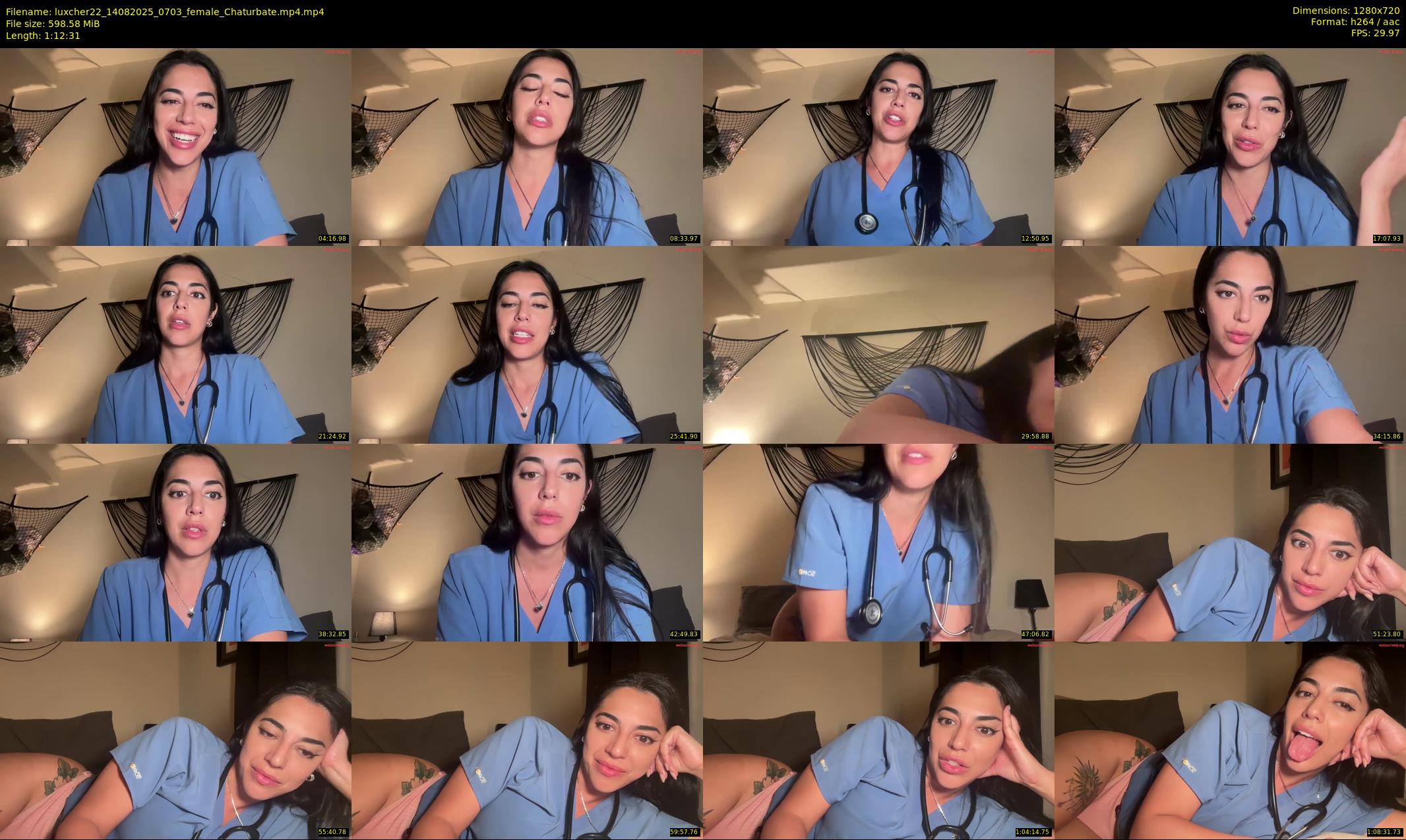 luxcher22 — 73 minute Chaturbate female cam show recording, 720p, Aug 14, 2025
