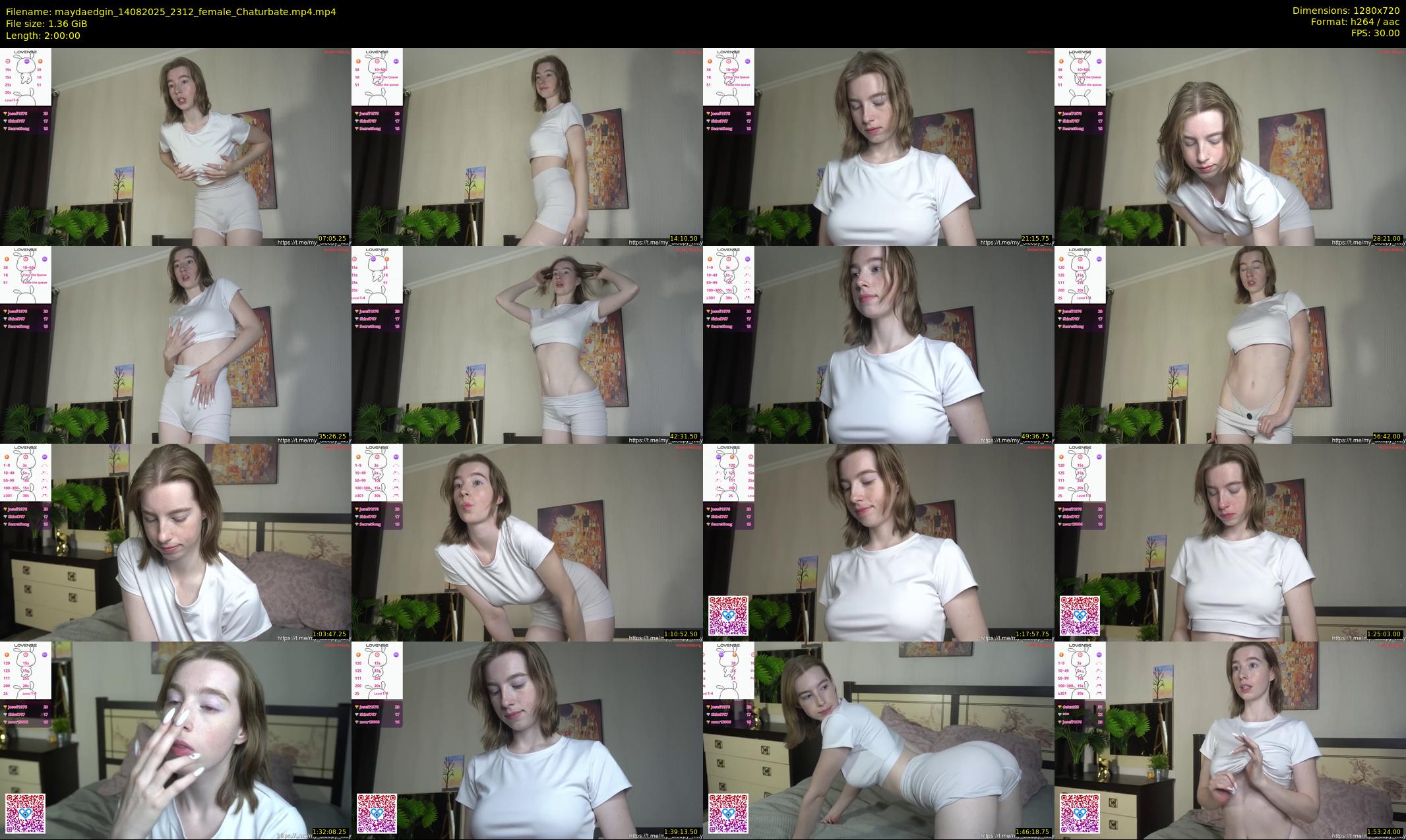 maydaedgin — 120 minute Chaturbate female cam show recording, 720p, Aug 14, 2025