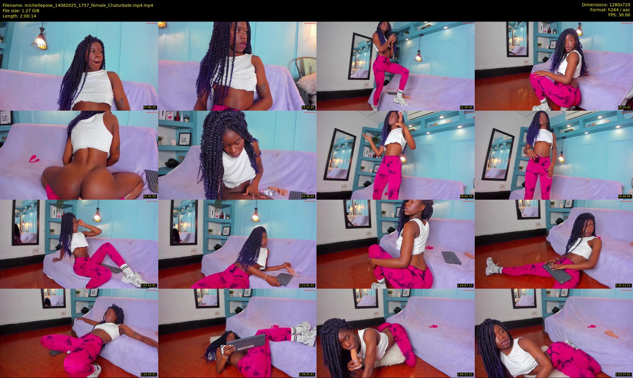 michellepose — 121 minute Chaturbate female cam show recording, 720p, Aug 14, 2025