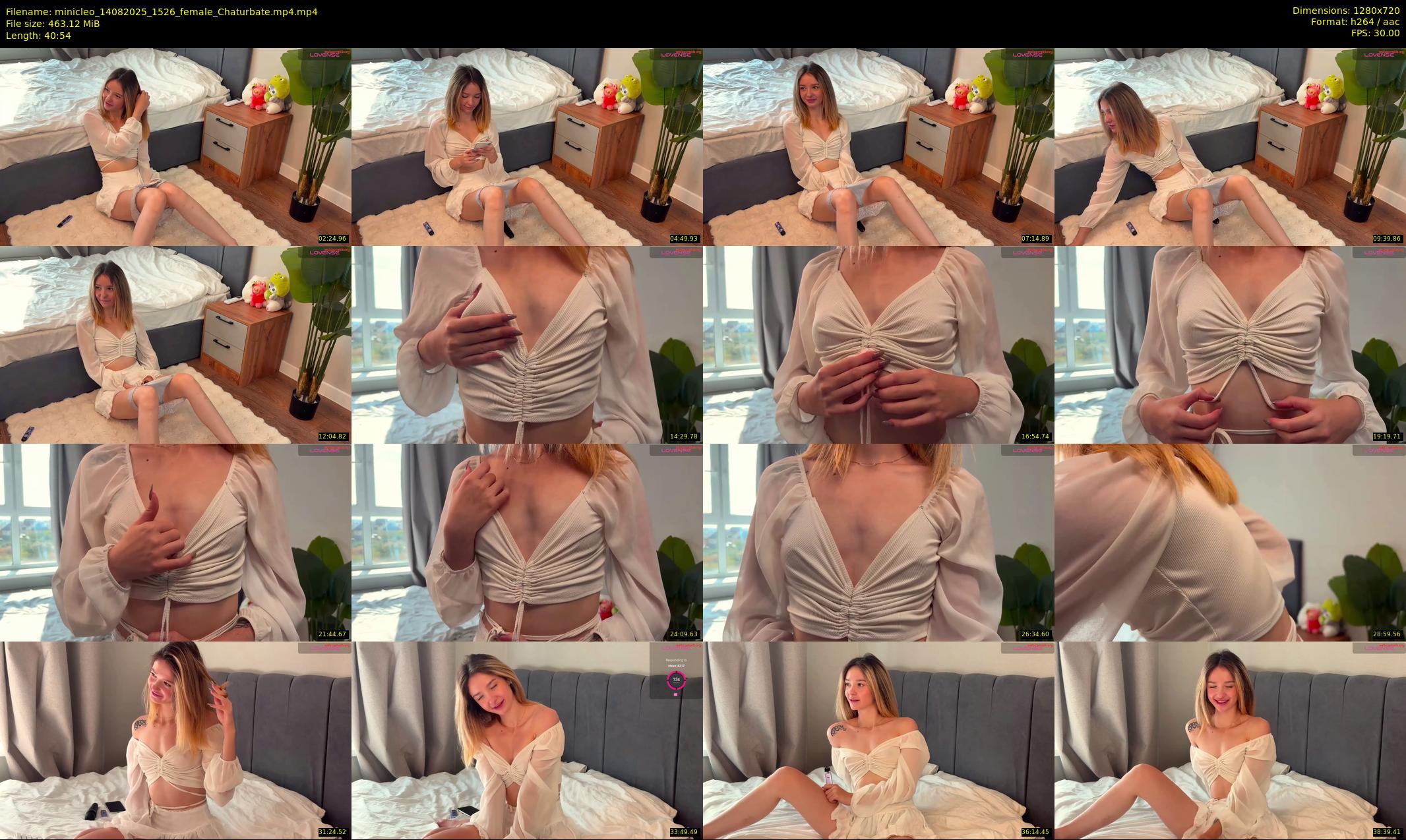 minicleo — 41 minute Chaturbate female cam show recording, 720p, Aug 14, 2025