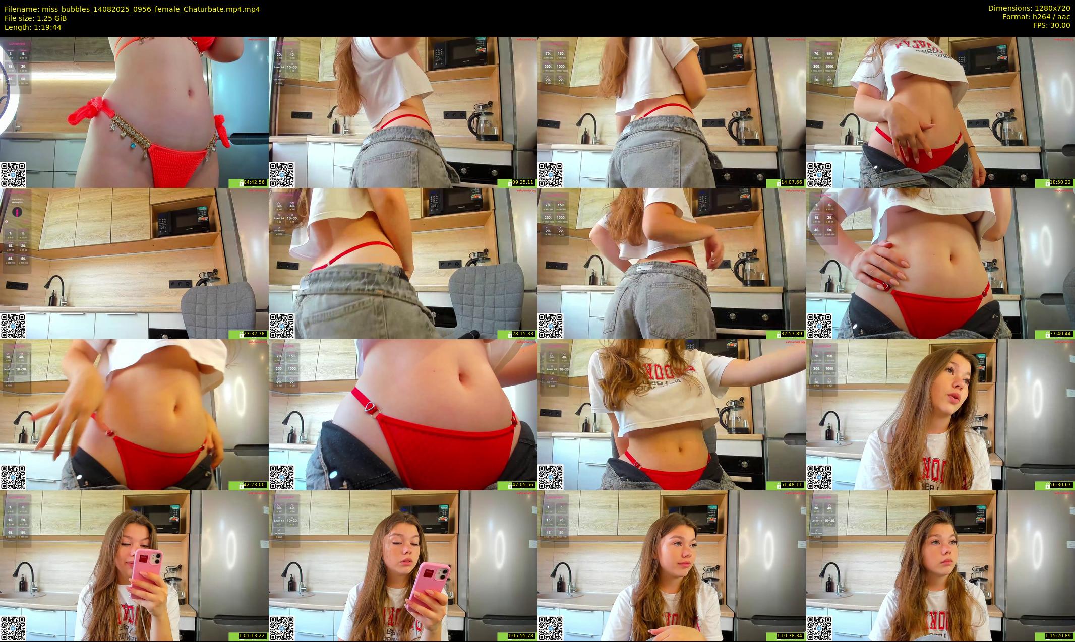 miss_bubbles — 80 minute Chaturbate female cam show recording, 720p, Aug 14, 2025