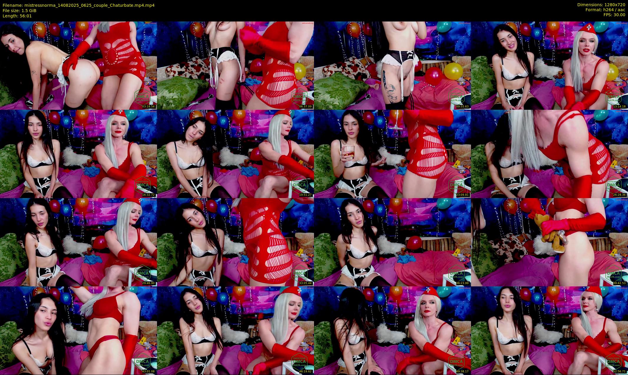 mistressnorma — 57 minute Chaturbate female cam show recording, 720p, Aug 14, 2025