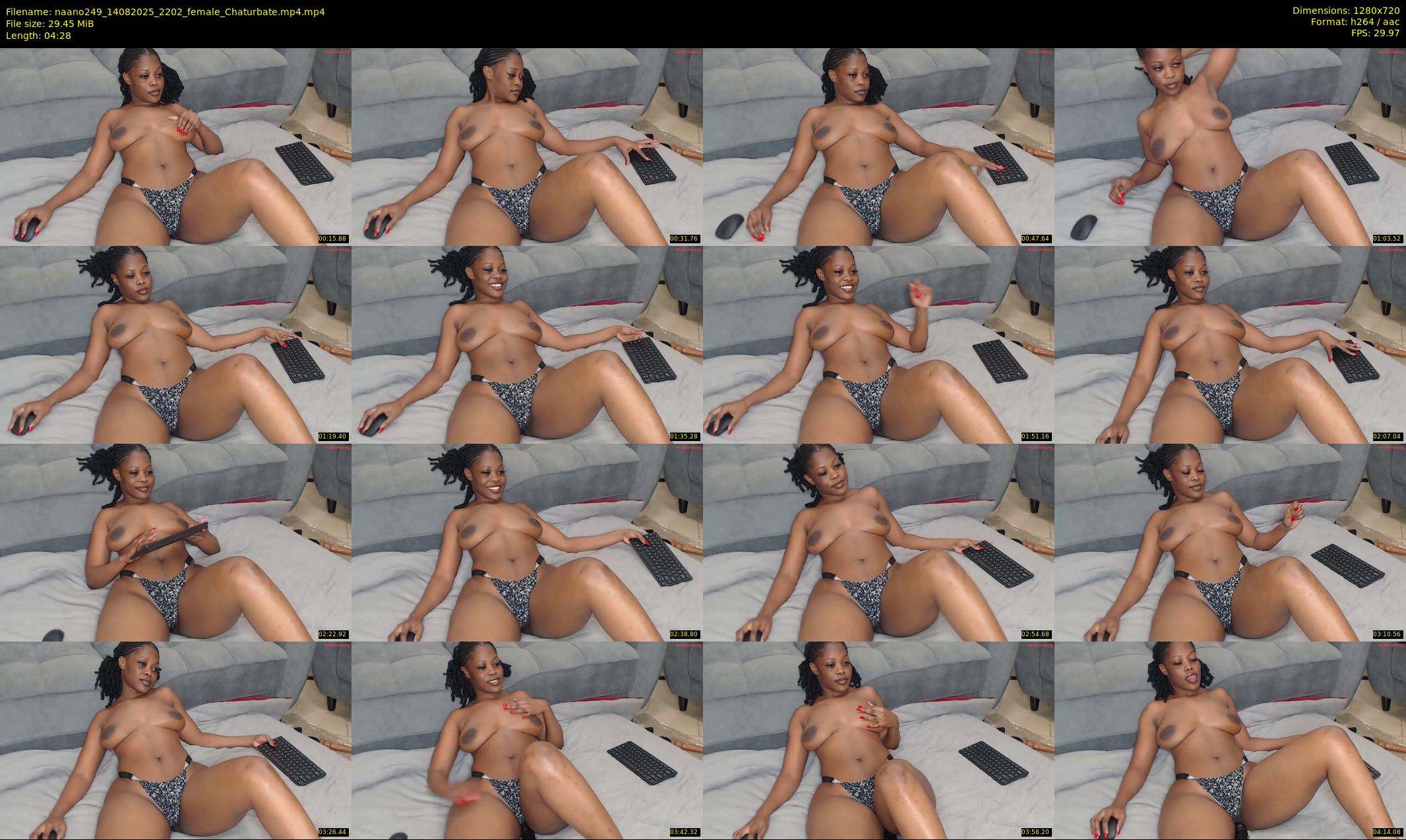 naano249 — 5 minute Chaturbate female cam show recording, 720p, Aug 14, 2025
