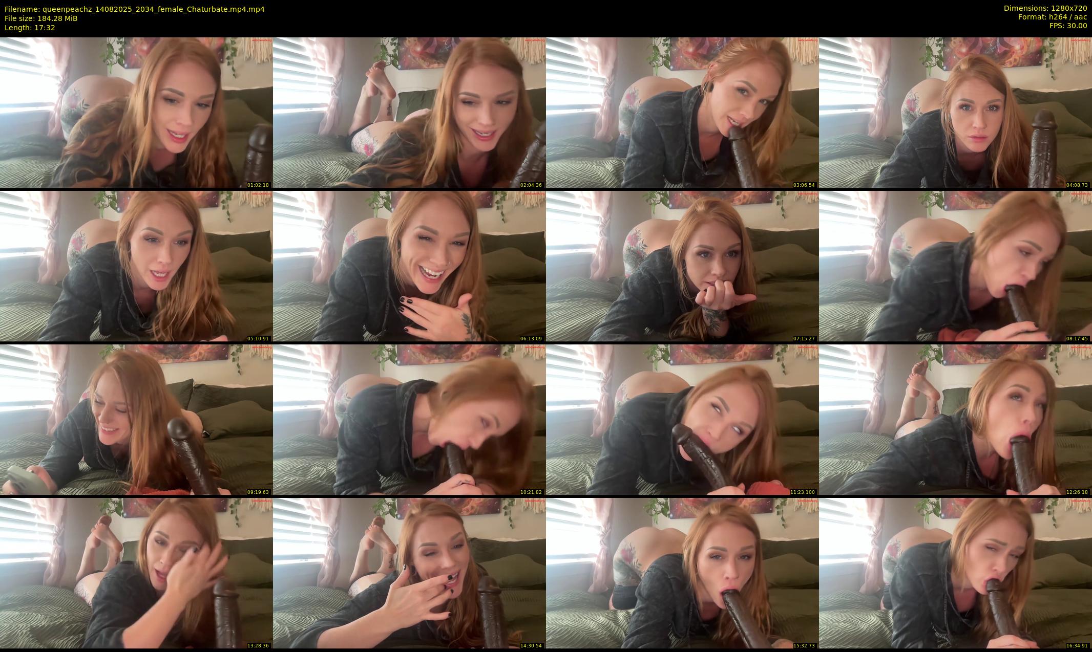 queenpeachz — 18 minute Chaturbate couple cam show recording, 720p, Aug 14, 2025