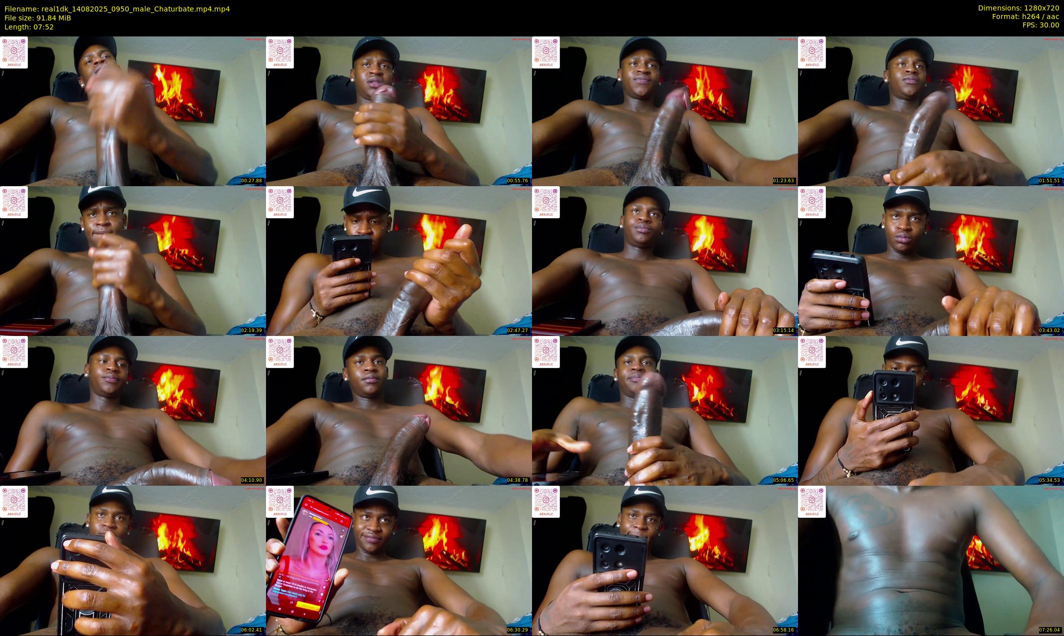 real1dk — 8 minute Chaturbate male cam show recording, 720p, Aug 14, 2025