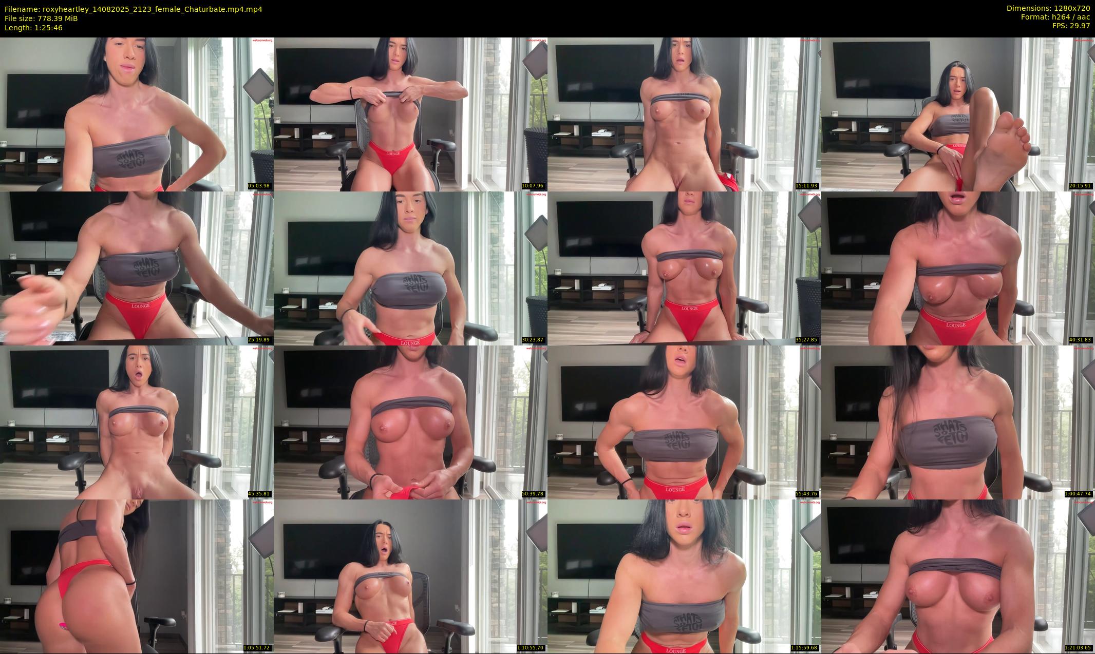 roxyheartley — 86 minute Chaturbate female cam show recording, 720p, Aug 14, 2025