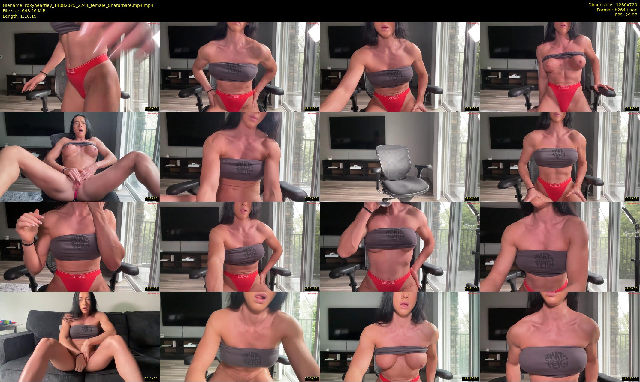 roxyheartley — 71 minute Chaturbate female cam show recording, 720p, Aug 14, 2025