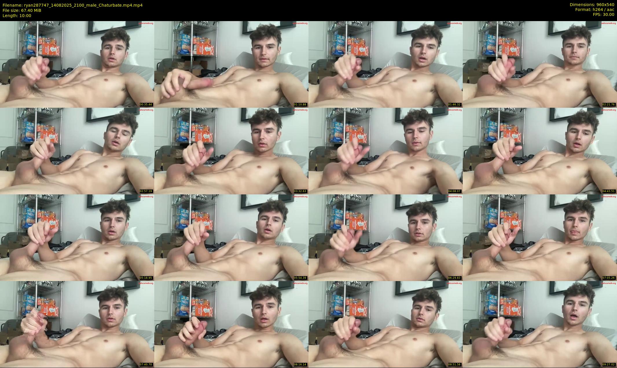 ryan287747 — 10 minute Chaturbate male cam show recording, 480p, Aug 14, 2025