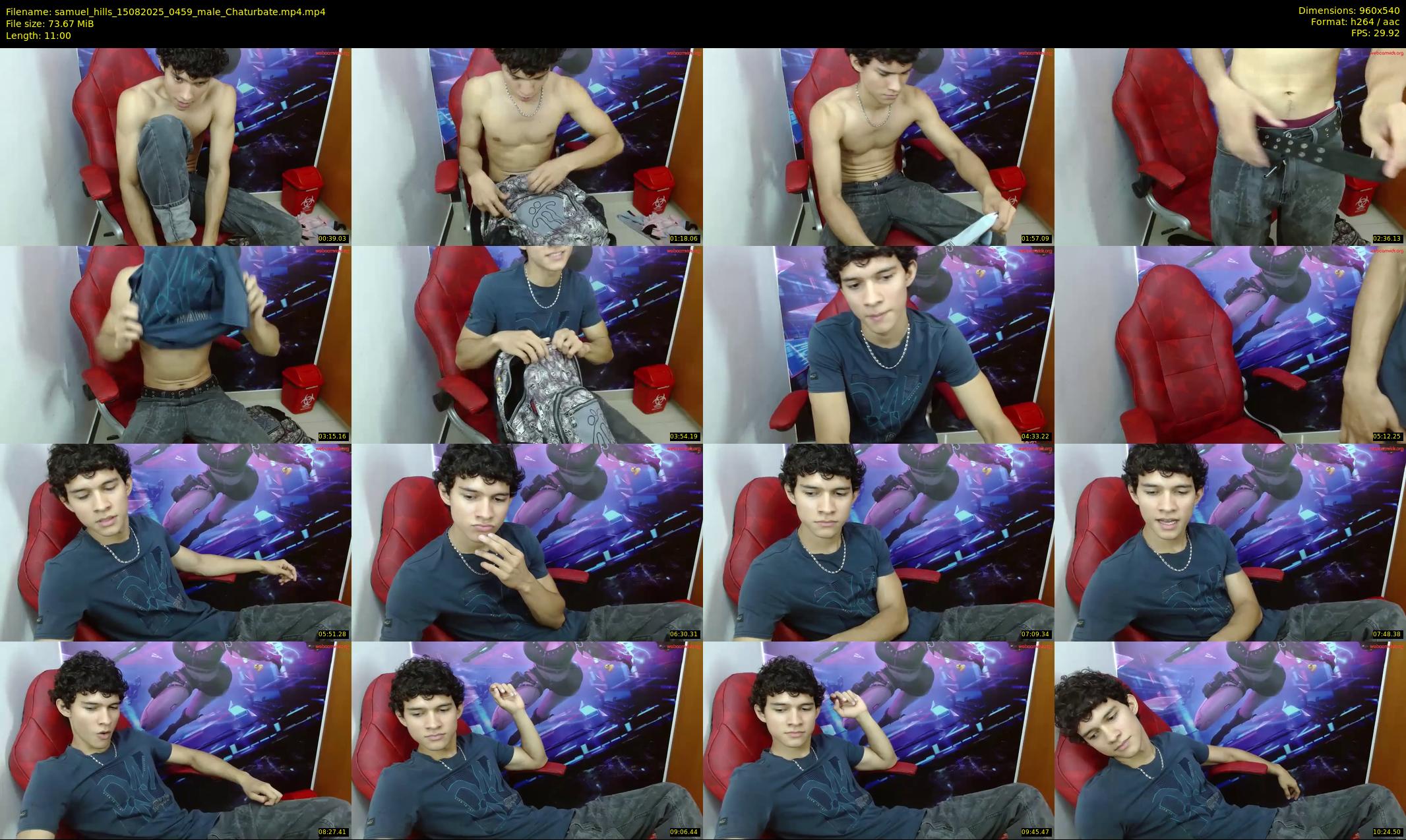 samuel_hills — 11 minute Chaturbate male cam show recording, 480p, Aug 15, 2025
