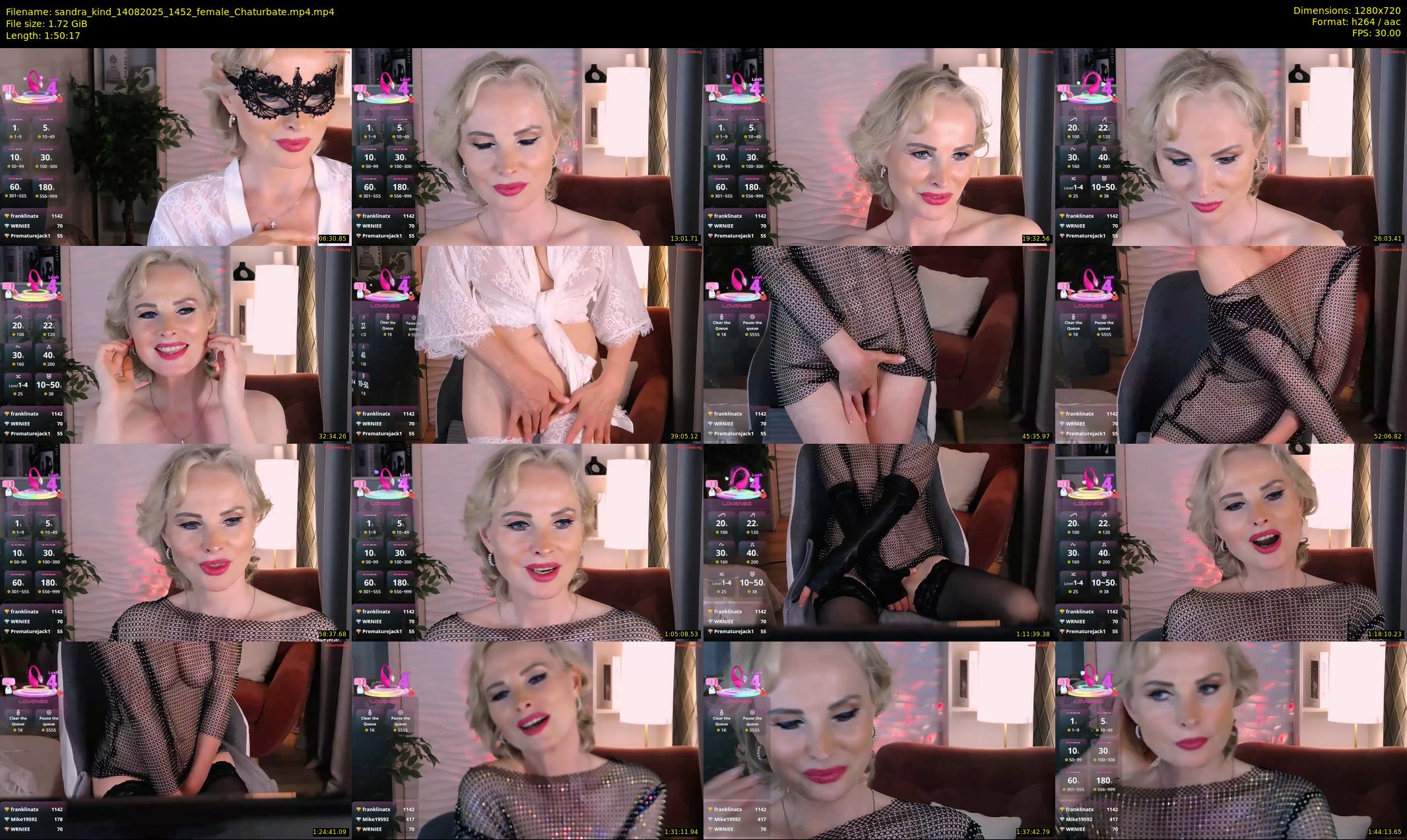 sandra_kind — 111 minute Chaturbate female cam show recording, 720p, Aug 14, 2025