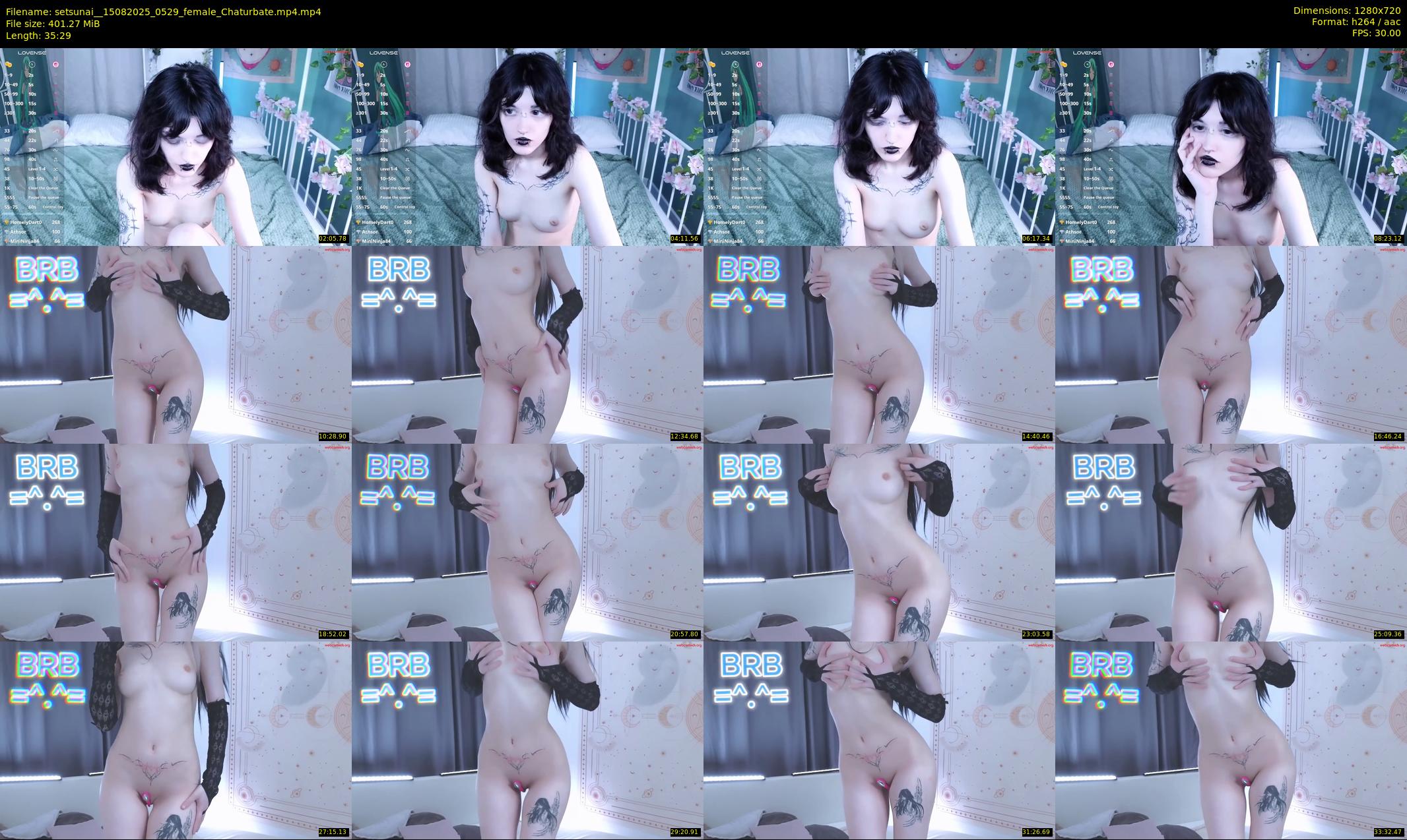 setsunai_ — 36 minute Chaturbate female cam show recording, 720p, Aug 15, 2025